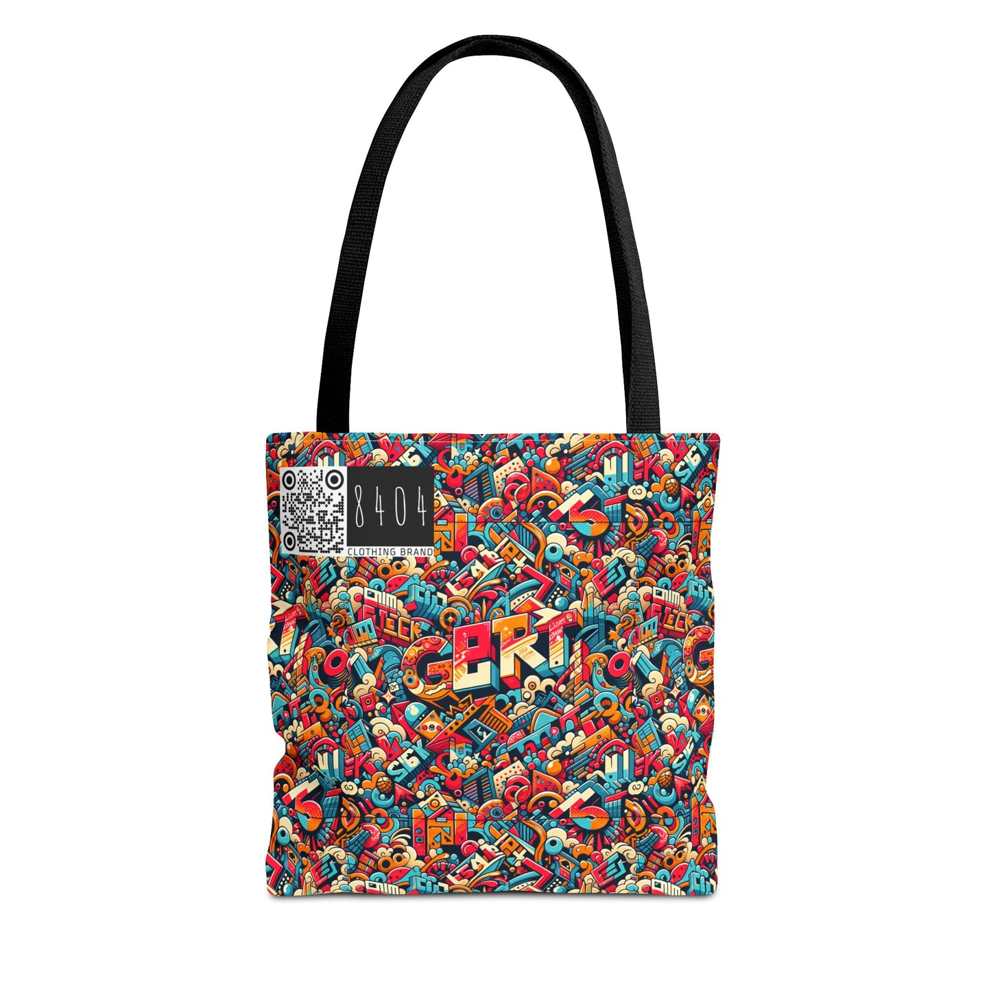 Neo-Traditional Street Art Modern Street Art Fusion Tote Bag - 8404 Design-58
