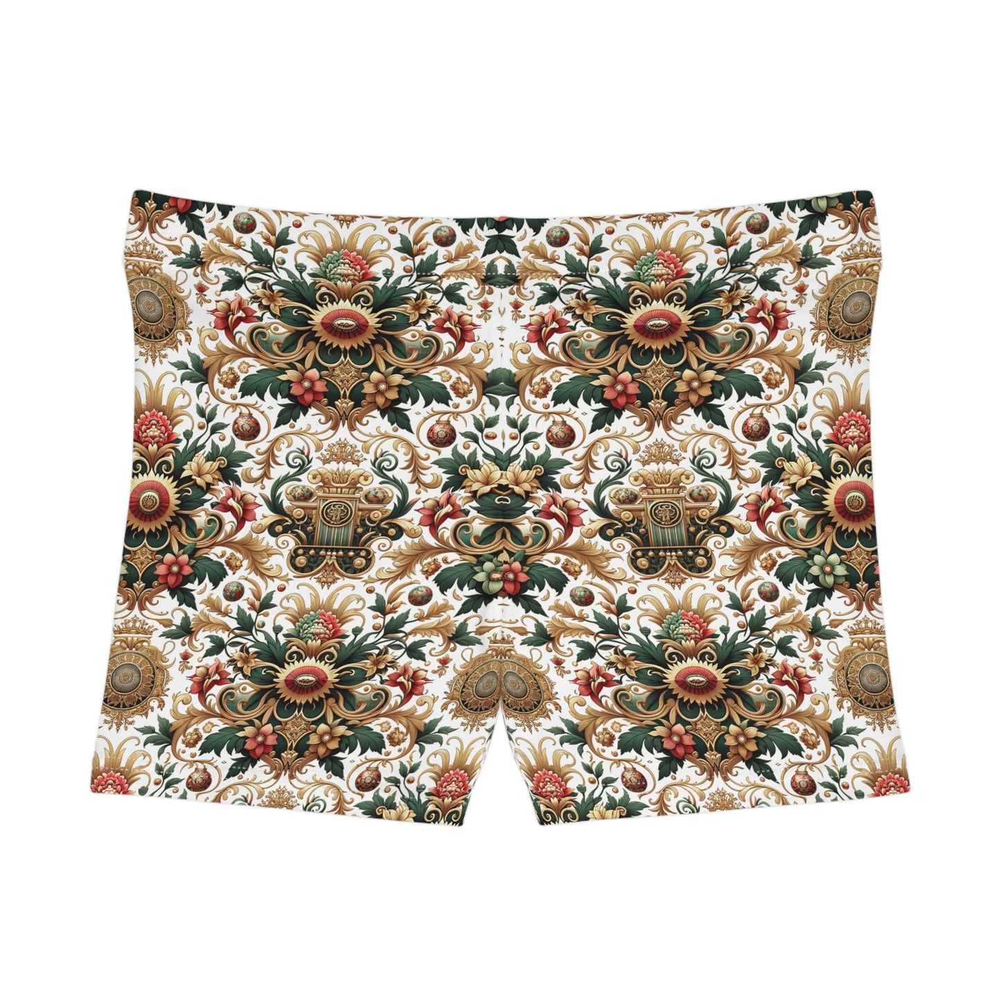 Monogram Madness Luxurious Streetwear Women's Shorts - 8404 Design-68