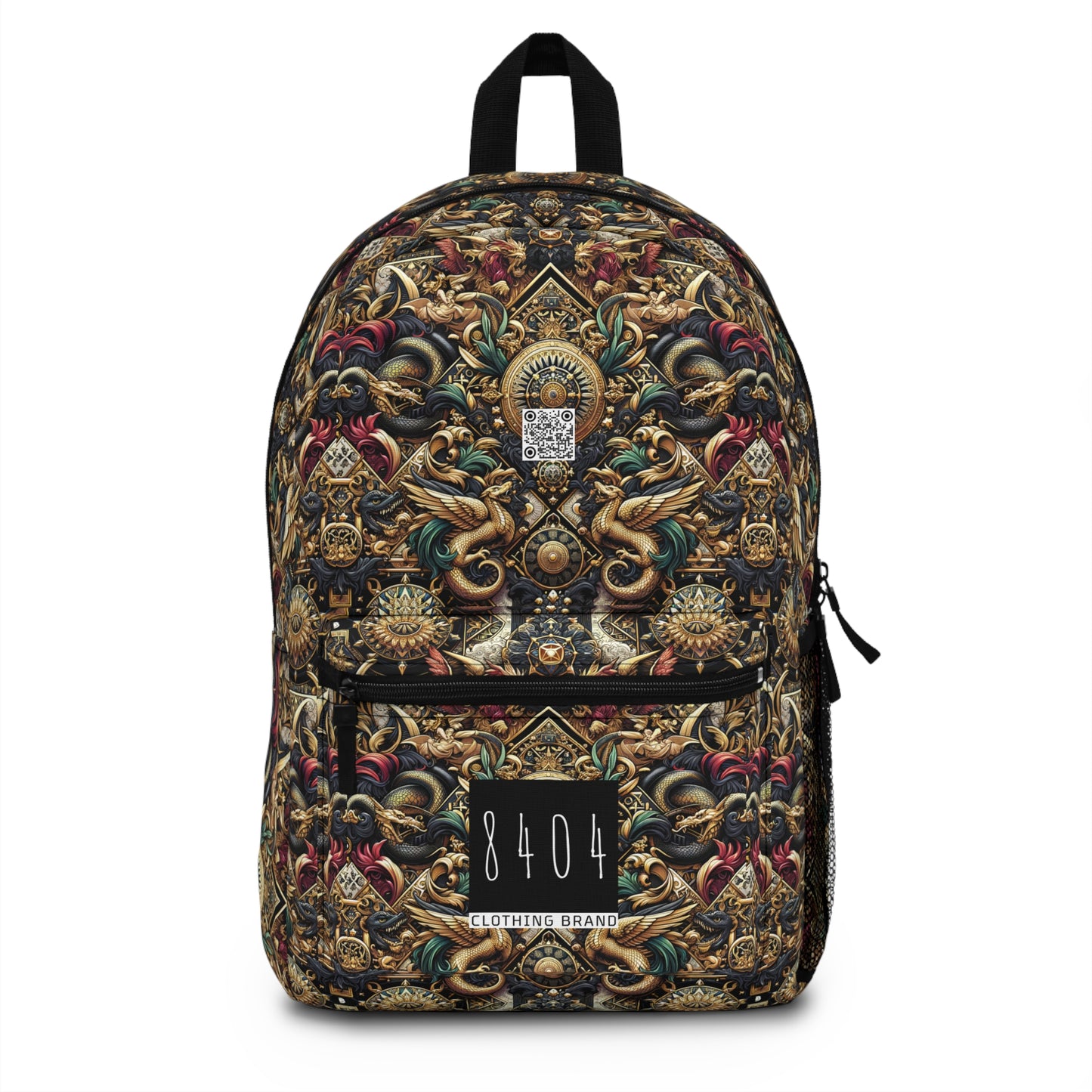Digital Renaissance Luxurious Streetwear Inspired By Classical Art With a Modern Twist Backpack - 8404 Design-76