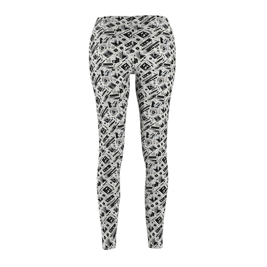 Tech Minimalism Minimalist Tech Women's Cut & Sew Casual Leggings - 8404 Design-72