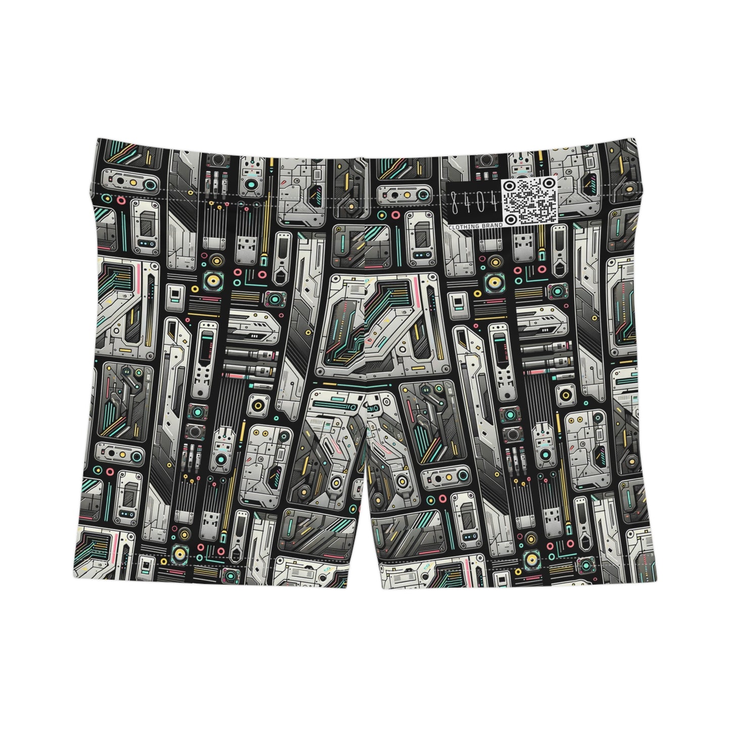 Tech Utility Gear Tech-Forward Minimalism Women's Shorts - 8404 Design-45