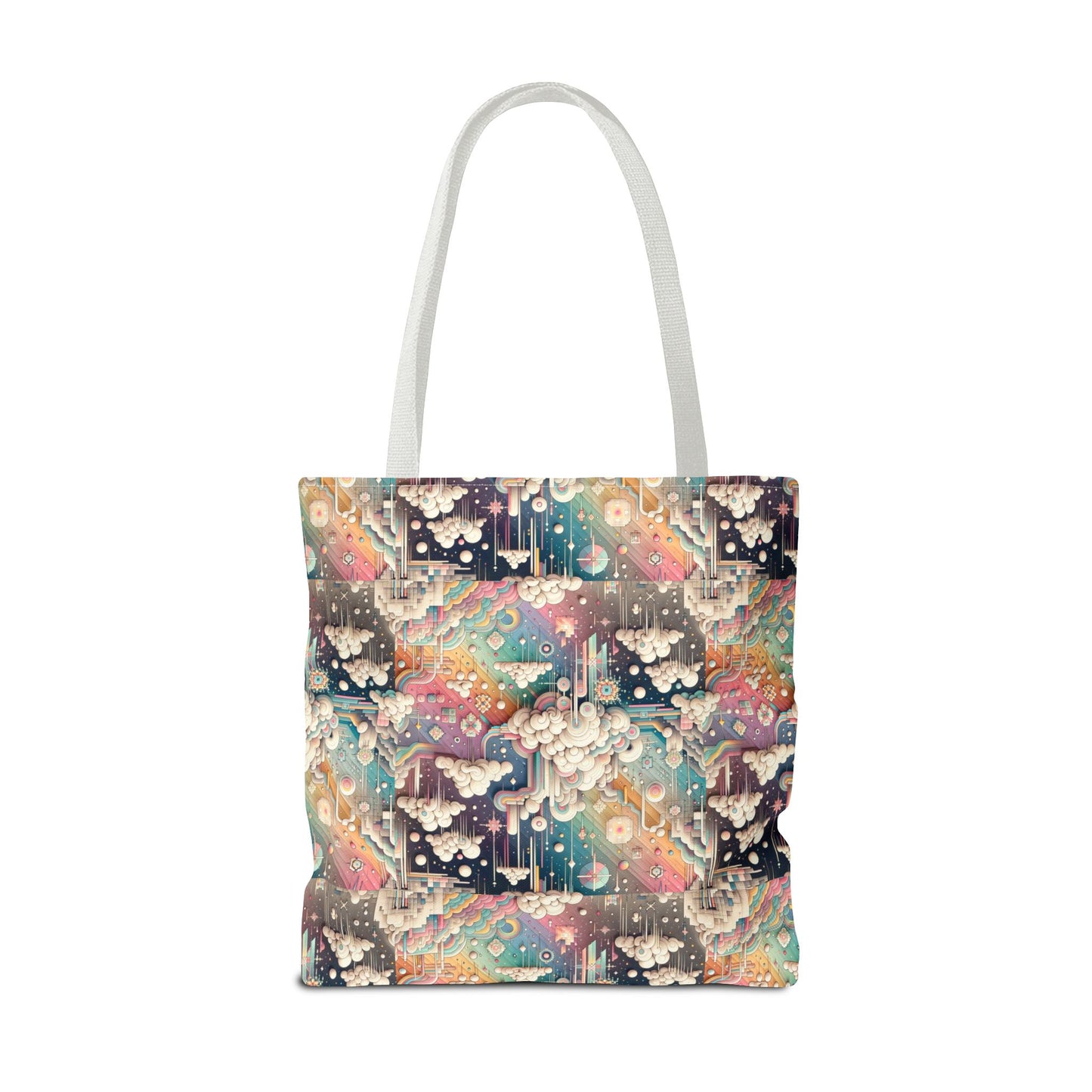 Digital Dreamland Whimsical and Nostalgic Streetwear With a Digital Twist Tote Bag - 8404 Design-52