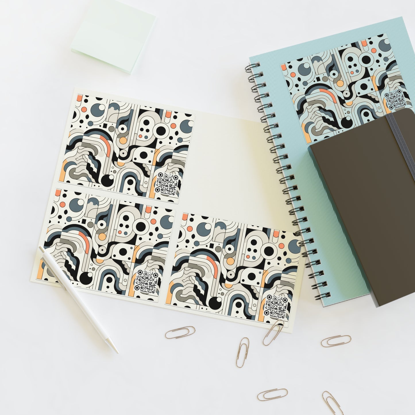 Modern Minimalism Minimalist Tech Sticker Sheets - 8404 Design-60