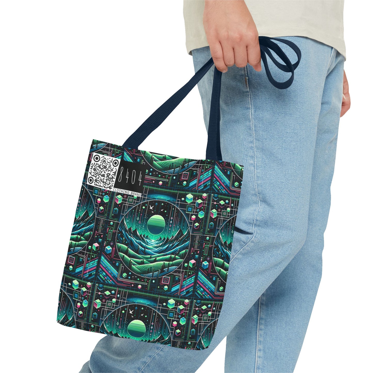 Digital Adventure Graphics Digital Explorer Tote Bag - 8404 Design-59