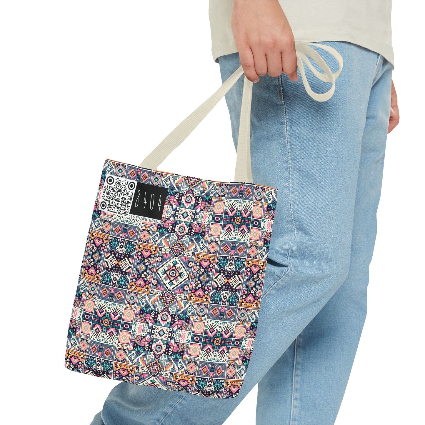 Digital Artisanal Fusion Digital Artisanal Tote Bag - 8404 Design-65
