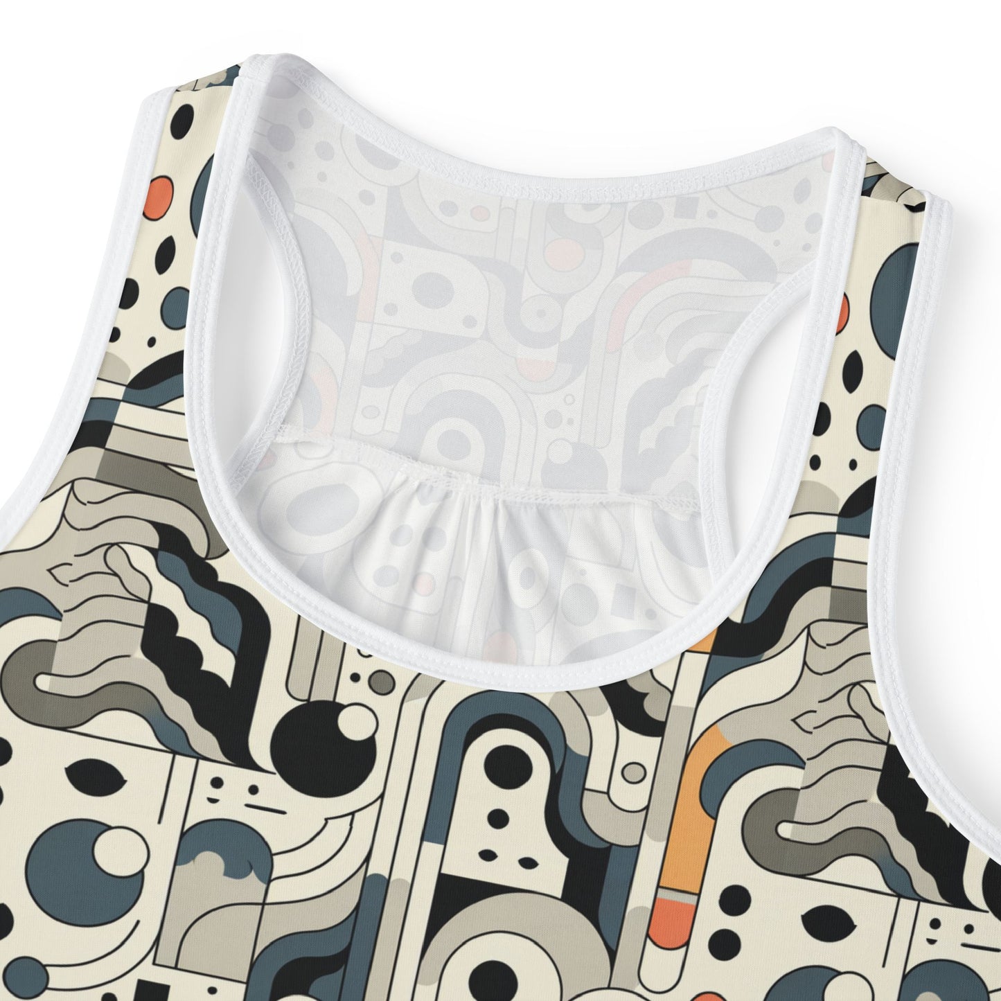 Modern Minimalism Minimalist Tech Women's Tank Top - 8404 Design-60