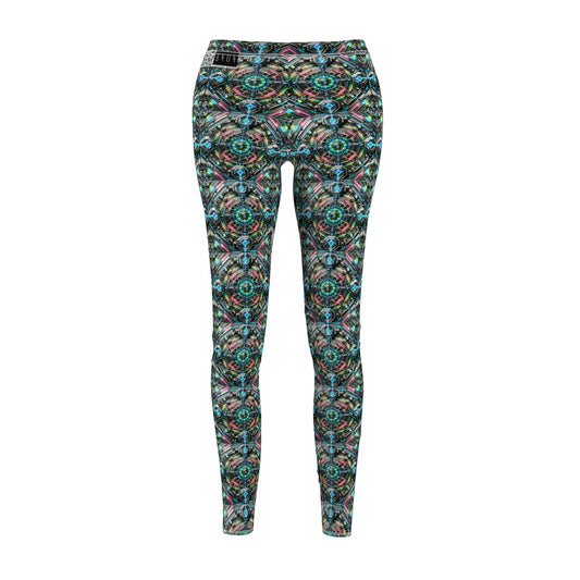 Tech-Infused Futurism Futuristic Tech Women's Cut & Sew Casual Leggings - 8404 Design-53