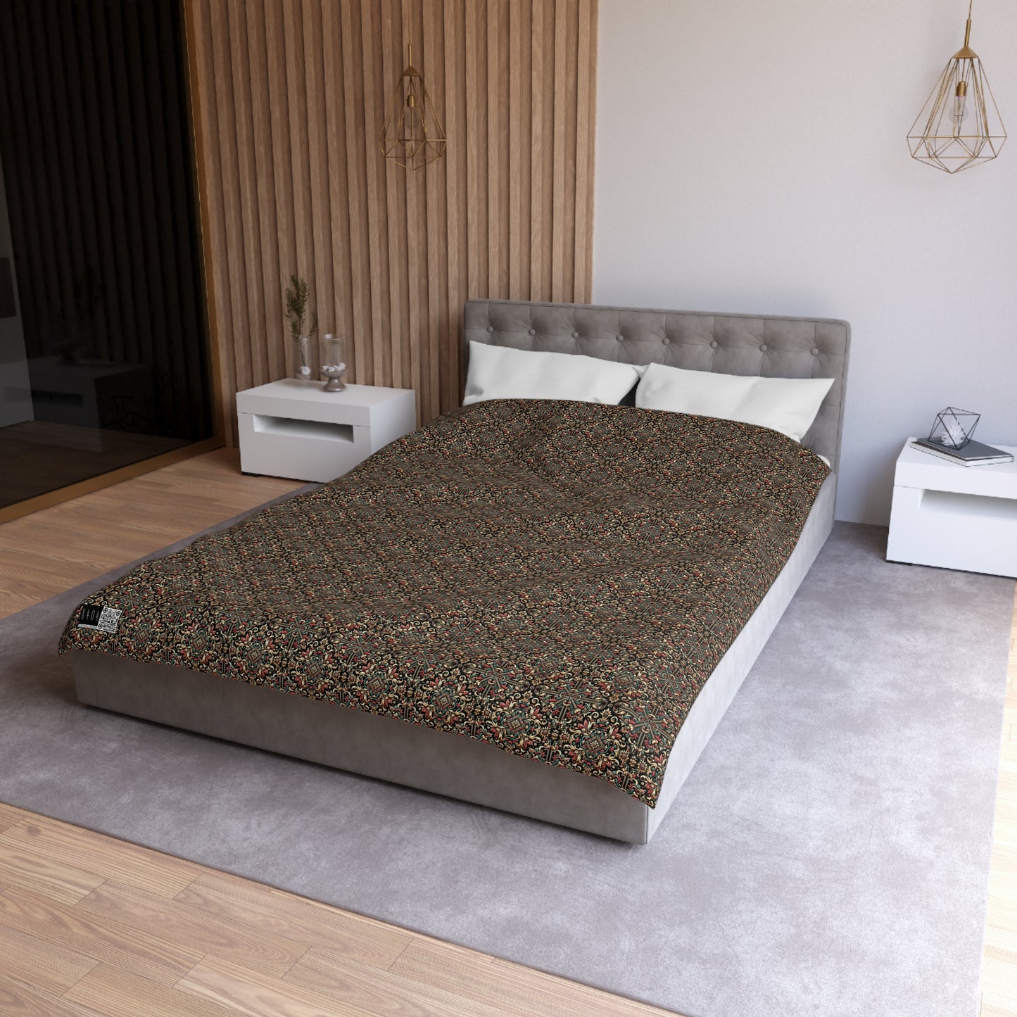 Streetwear Renaissance Artistic Clash of Old and New Microfiber Duvet Cover - 8404 Design-46