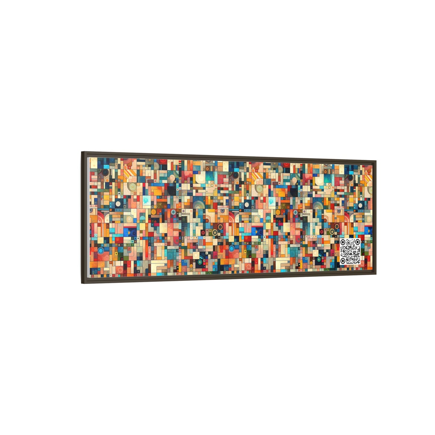 Digital Artistic Expression Artistic Streetwear Matte Canvas, Framed (multi-Color) - 8404 Design-46 B