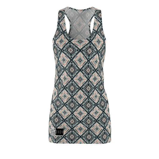 Tech Minimalism Minimalist Tech Women's Cut & Sew Racerback Dress - 8404 Design-60