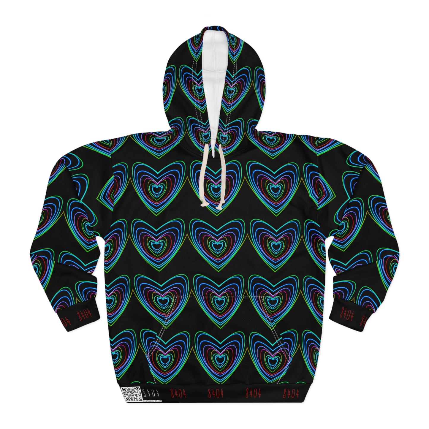 8404's Unisex Adult "glows of Love" Fashion Pullover Hoodie