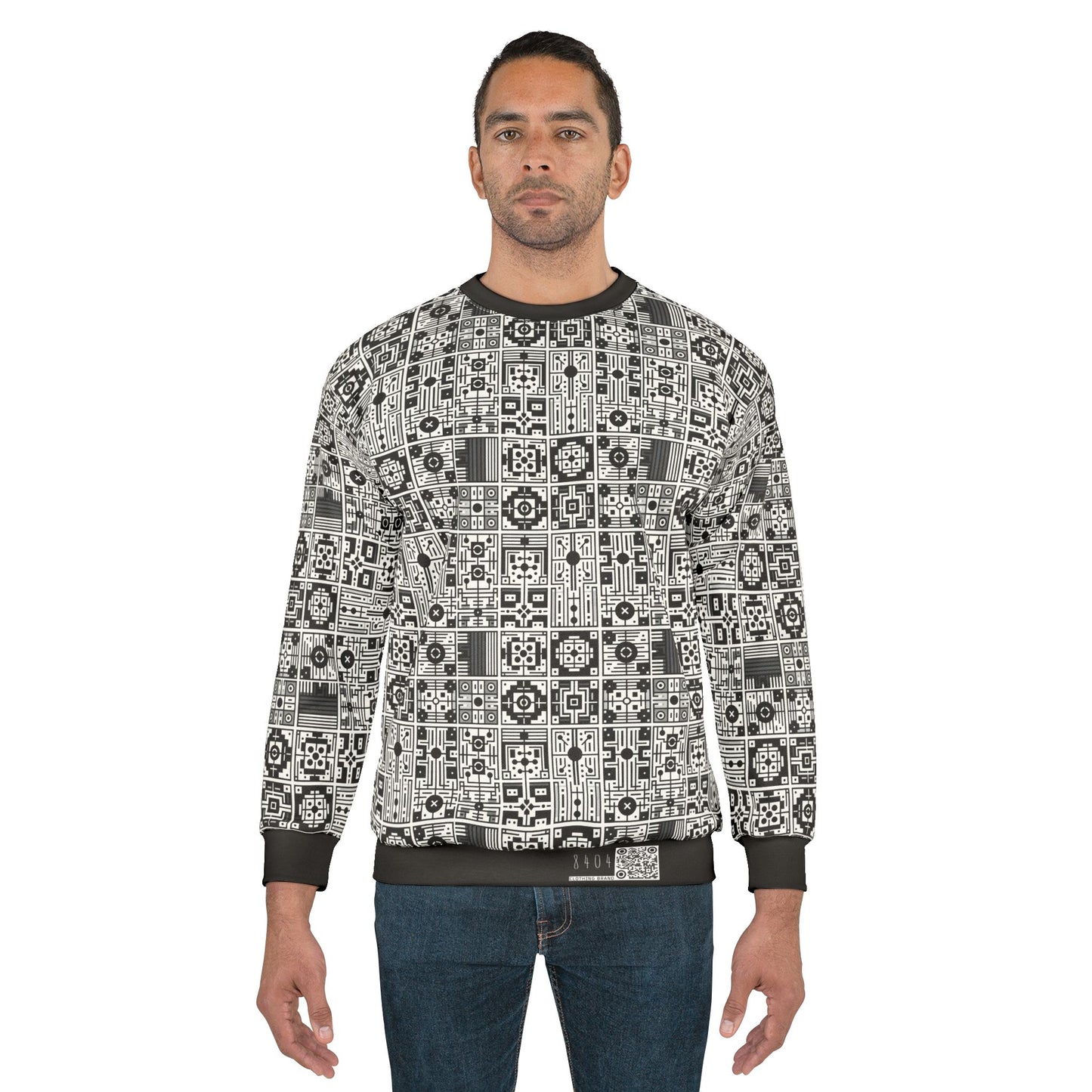 Digital Minimalism Minimalist Tech Sweatshirt - 8404 Design-55
