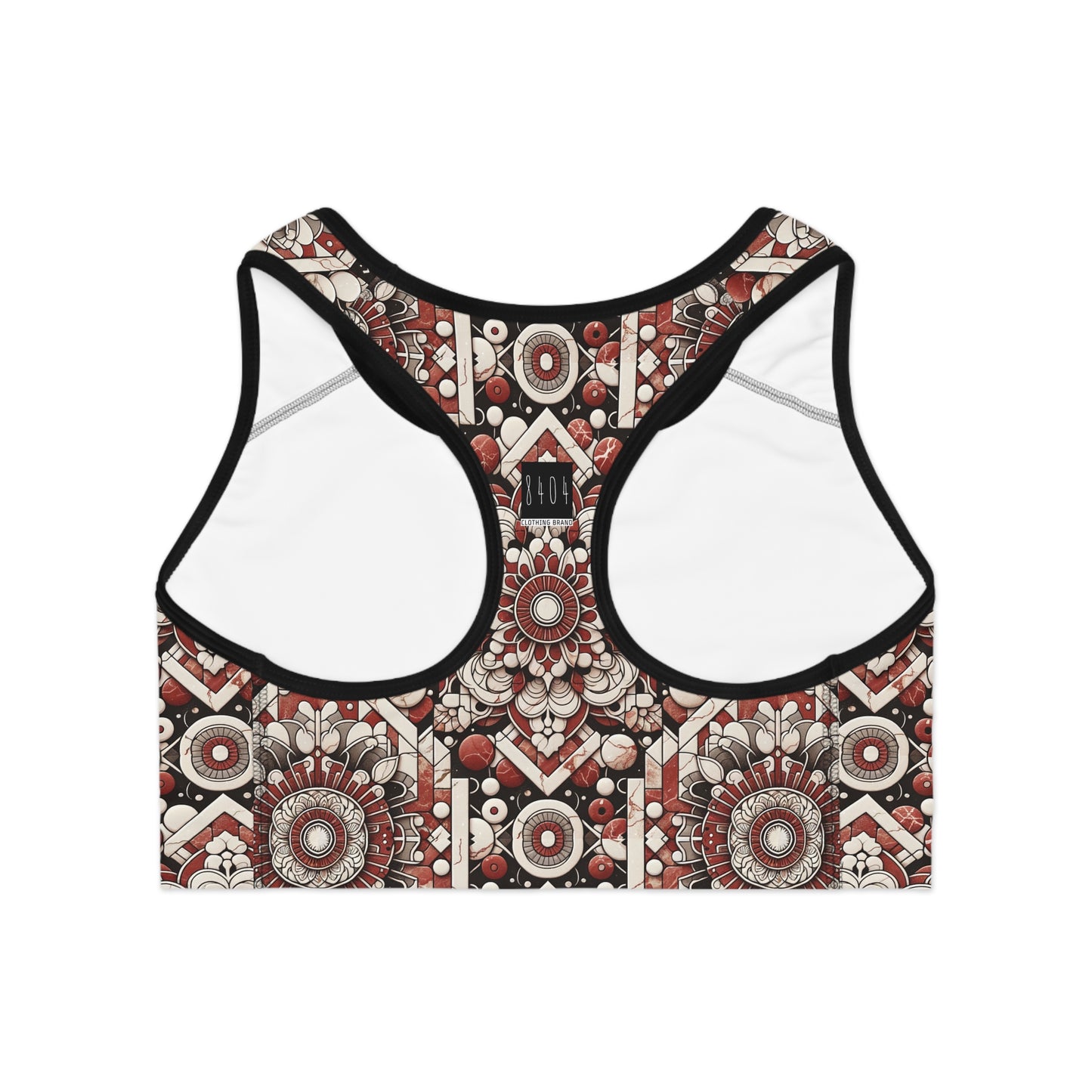 Neo Jomon Sculptural Aesthetics Artisanal Streetwear Sports Bra - 8404 Design-55