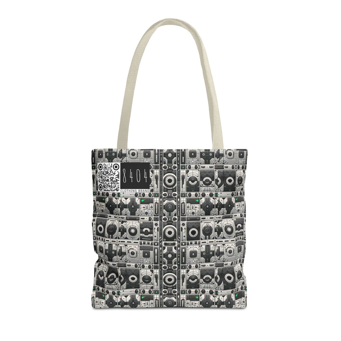 Tech Utility Aesthetics Tech-Forward Minimalism Tote Bag - 8404 Design-60