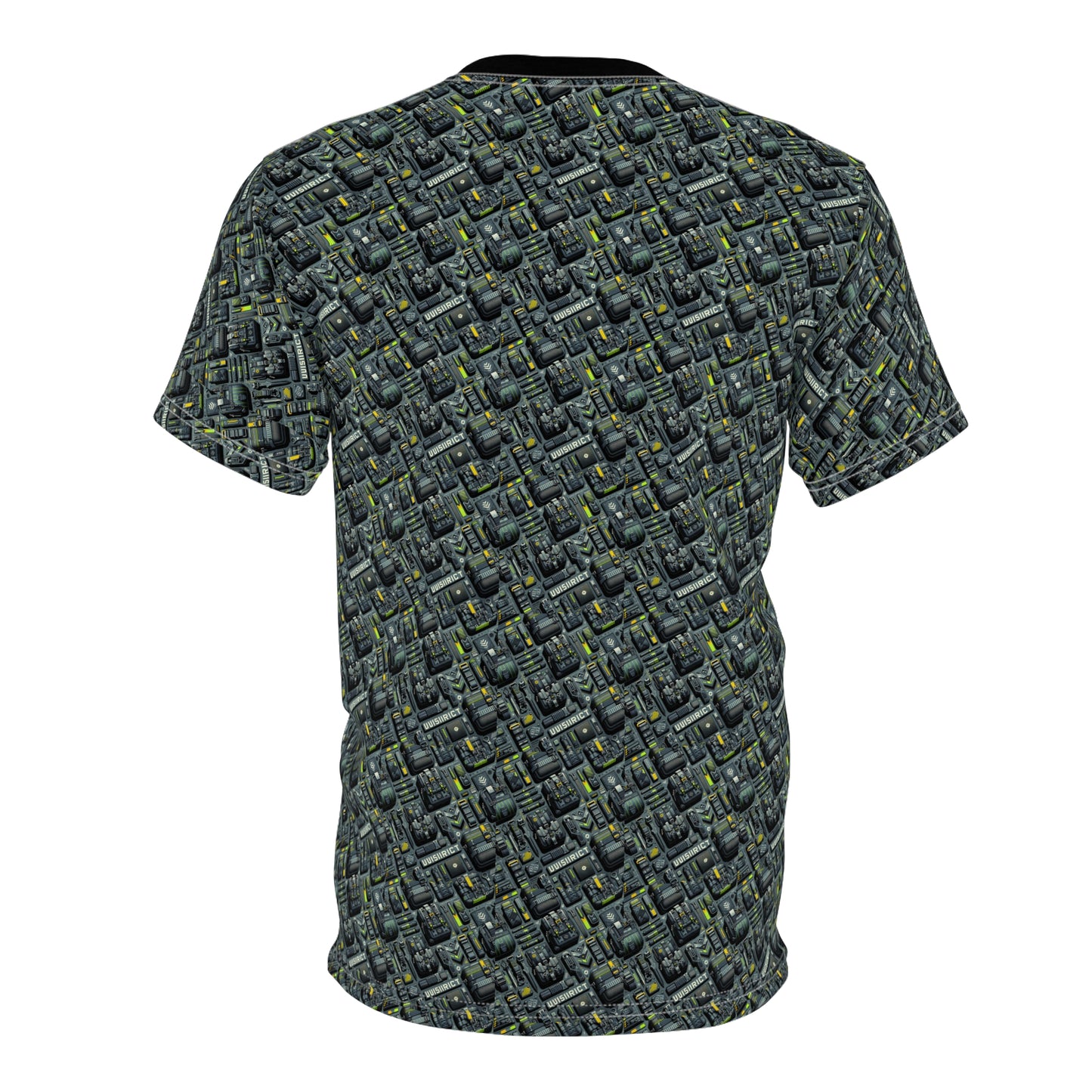 Tech Utility Streetwear Futuristic Tech-Forward Unisex Cut & Sew Tee - 8404 Design-47