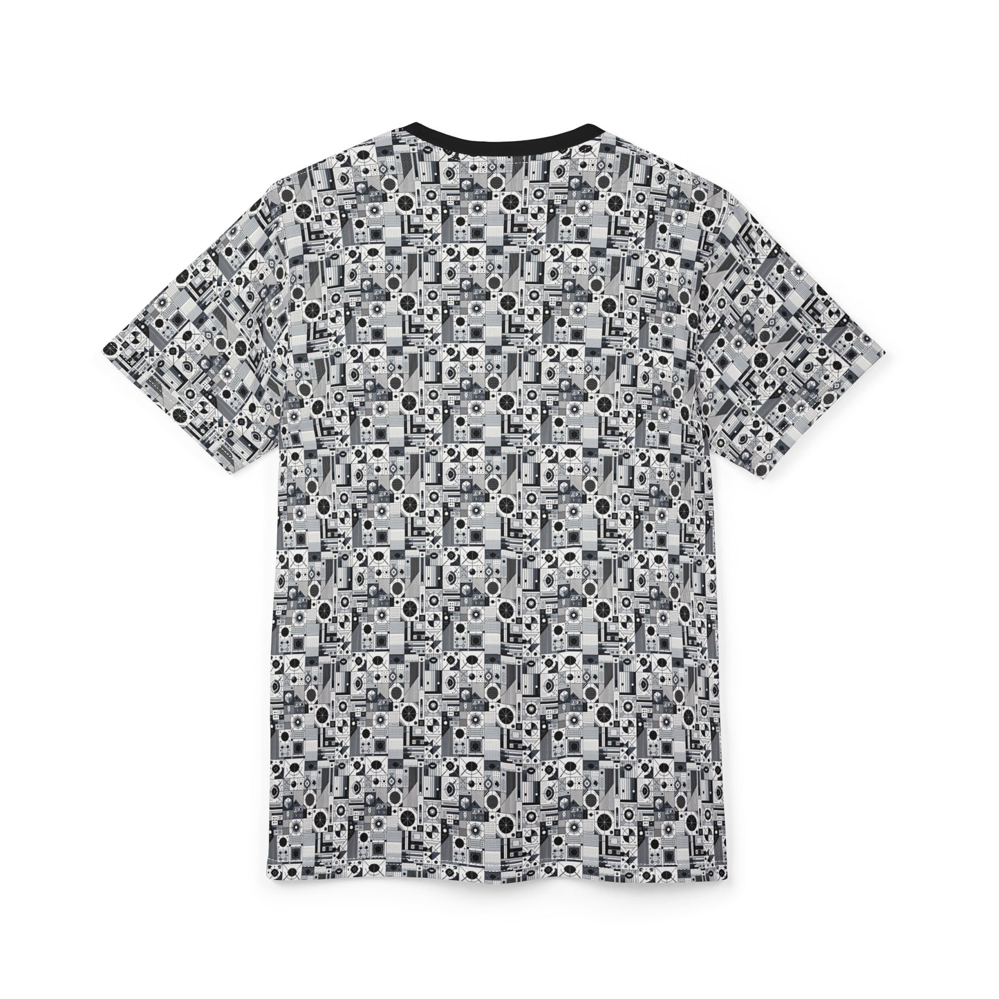 Digital Minimalism Minimalist Tech Unisex Cut & Sew Tee - 8404 Design-65