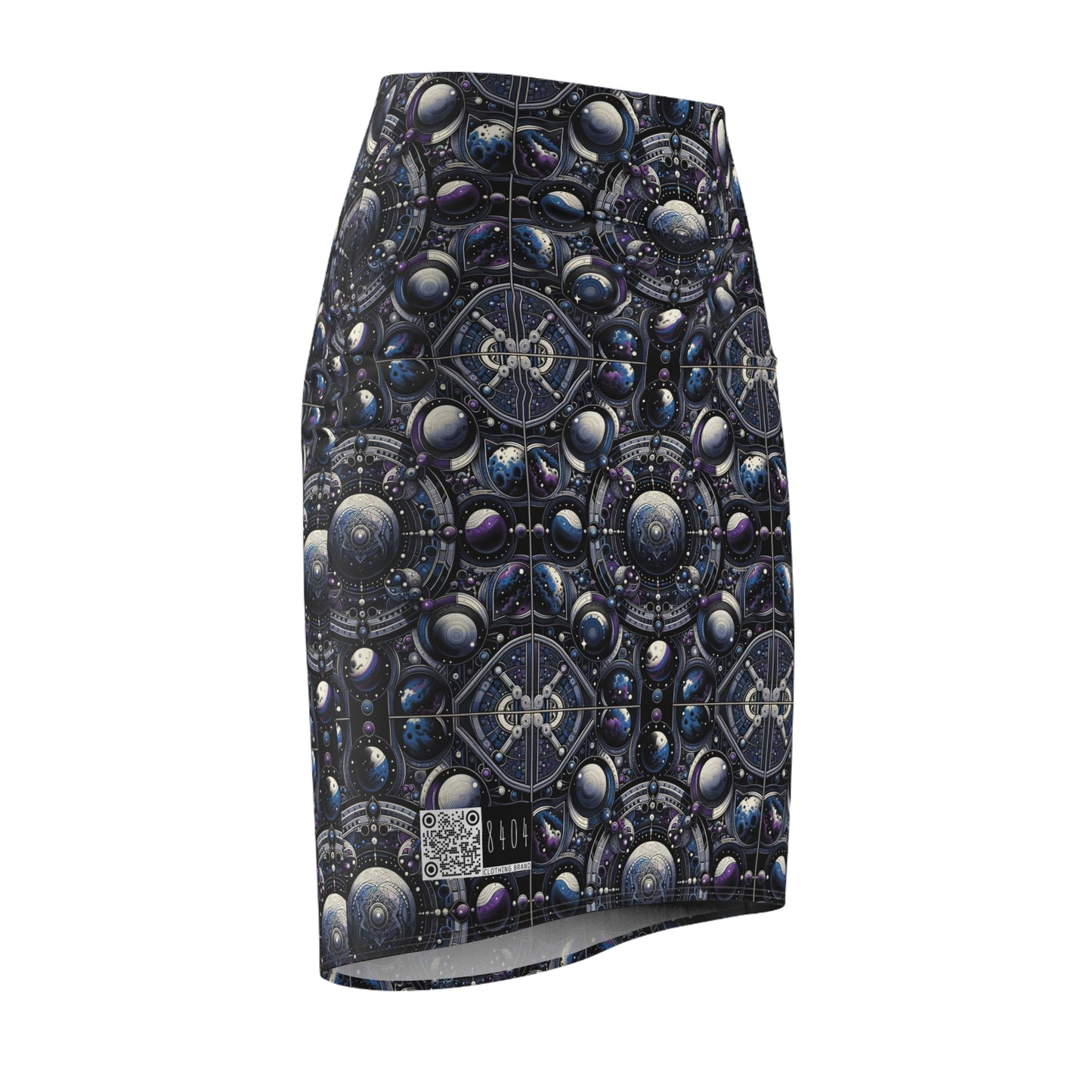 Tech Astronaut Tech-Forward Streetwear Meets Space Exploration Women's Pencil Skirt - 8404 Design-46