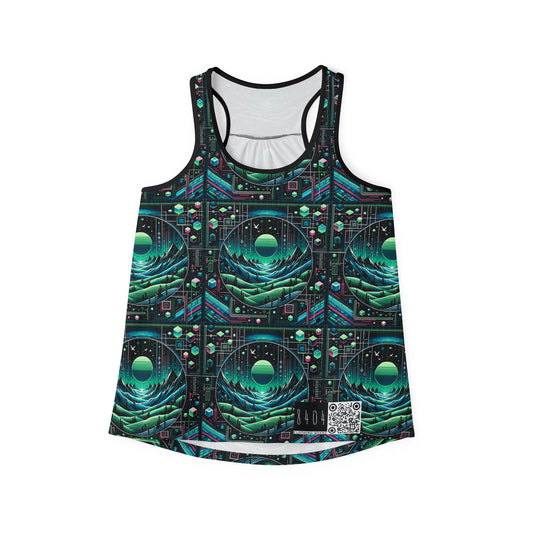 Digital Adventure Graphics Digital Explorer Women's Tank Top - 8404 Design-59