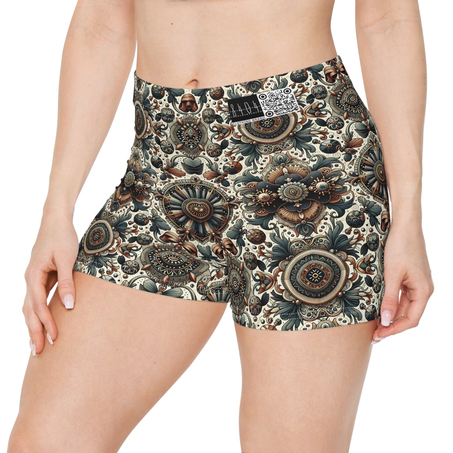 Neo-Dandyism Modern Dandy Streetwear Women's Shorts - 8404 Design-51