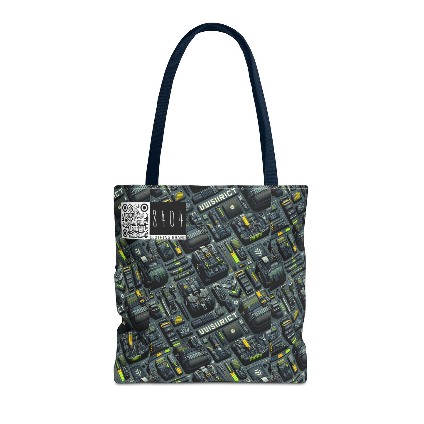 Tech Utility Streetwear Futuristic Tech-Forward Tote Bag - 8404 Design-47