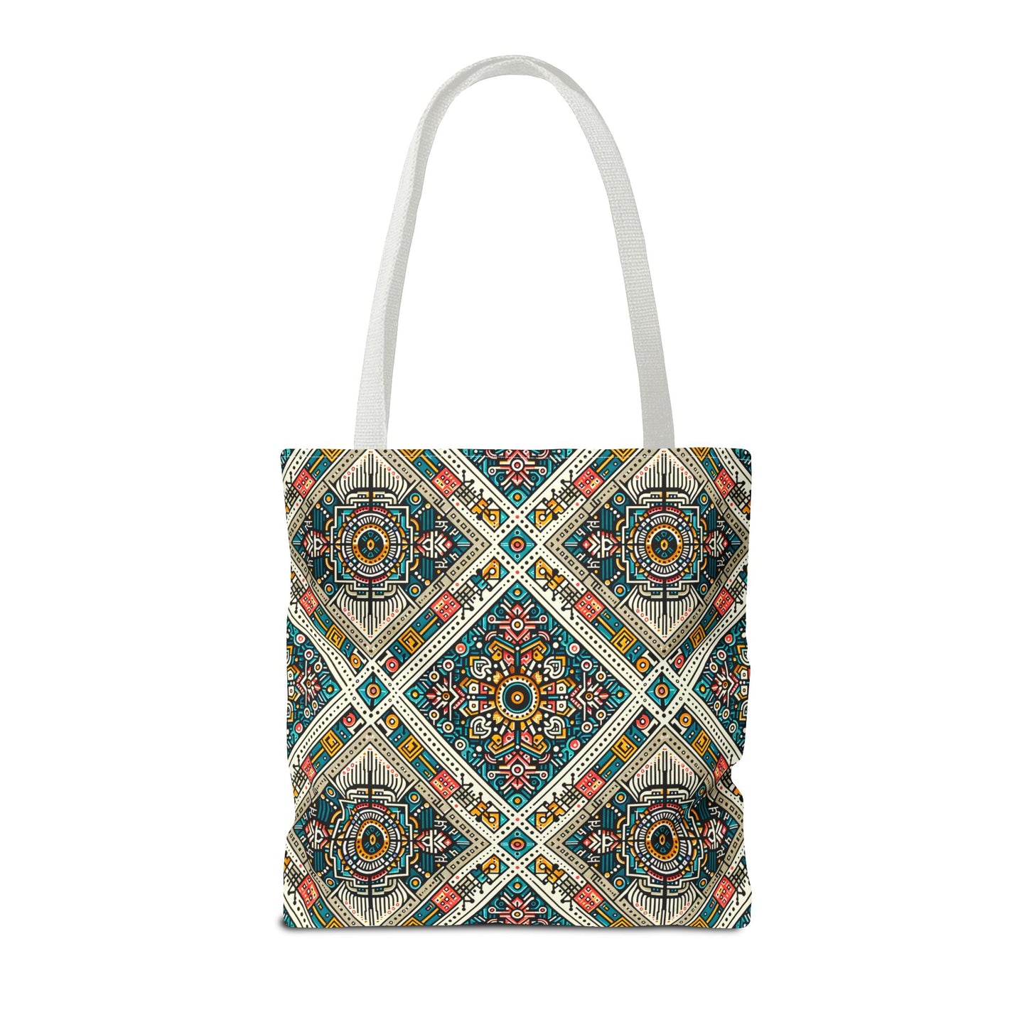 Cultural Fusion Tech Blend of Cultural Heritage With Tech-Inspired Elements Tote Bag - 8404 Design-64