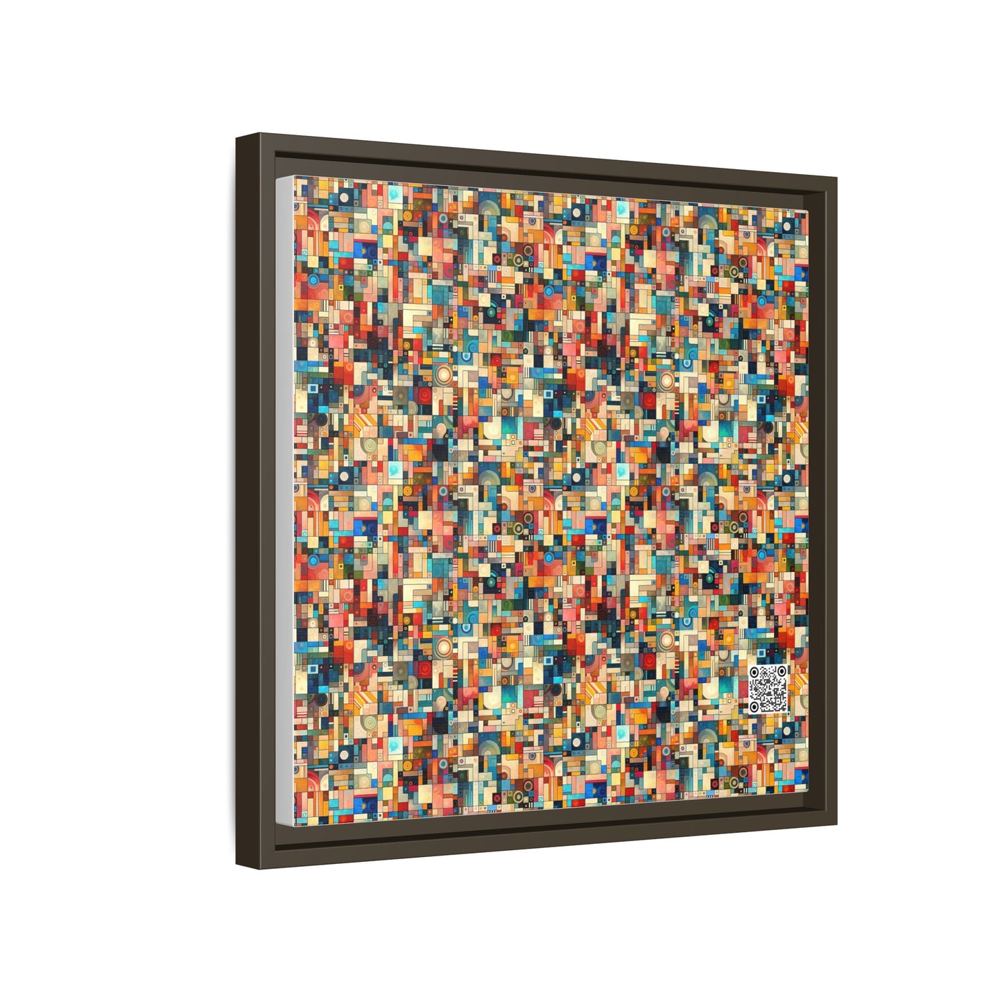Digital Artistic Expression Artistic Streetwear Matte Canvas, Framed (multi-Color) - 8404 Design-46 B