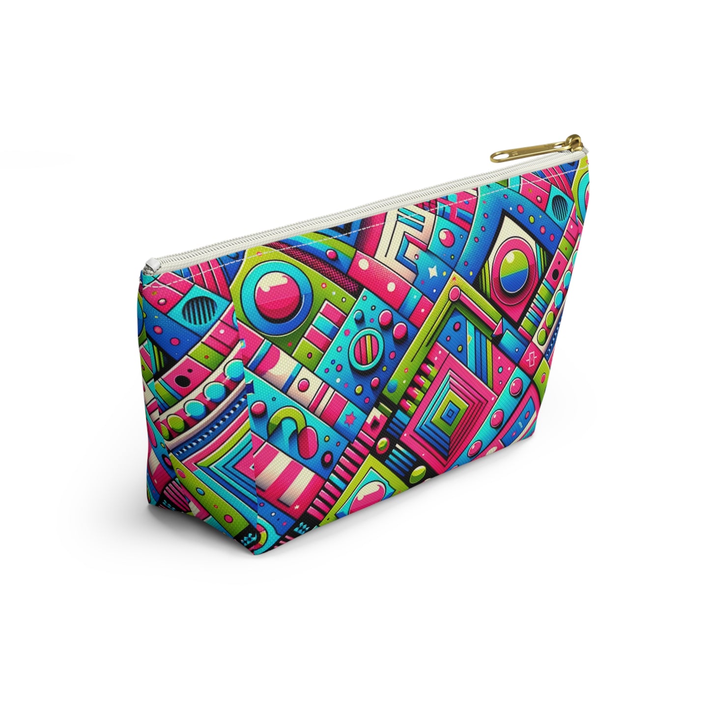 Neon Street Pop Vibrant and Eye-catching Accessory Pouch W T-bottom - 8404 Design-63