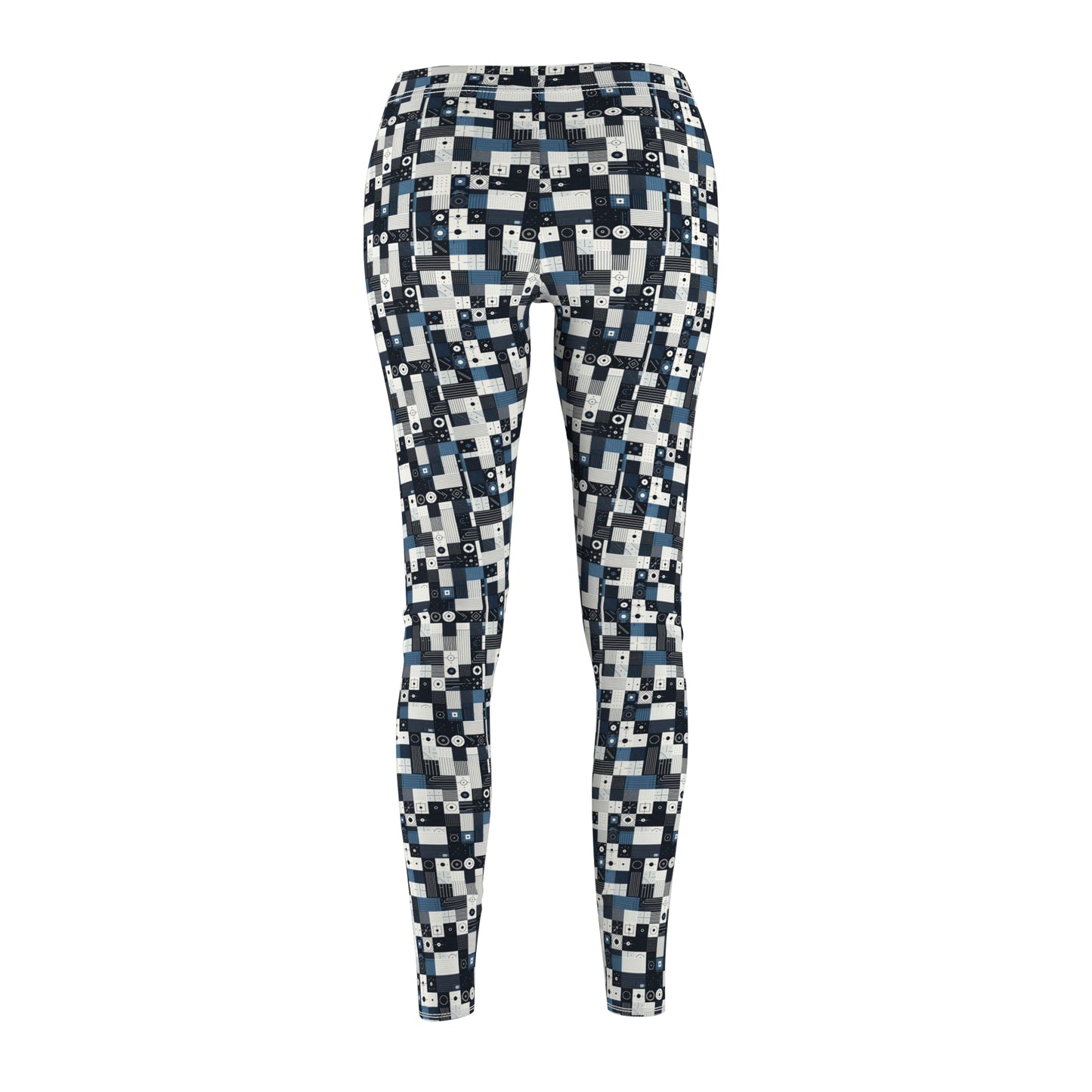 Minimalist Athleisure Minimalist Tech Women's Cut & Sew Casual Leggings - 8404 Design-39