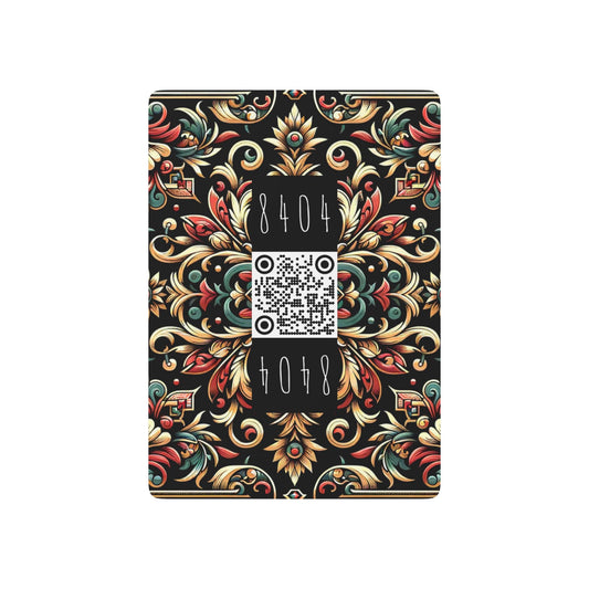 Streetwear Renaissance Artistic Clash of Old and New Poker Playing Cards - 8404 Design-46 B