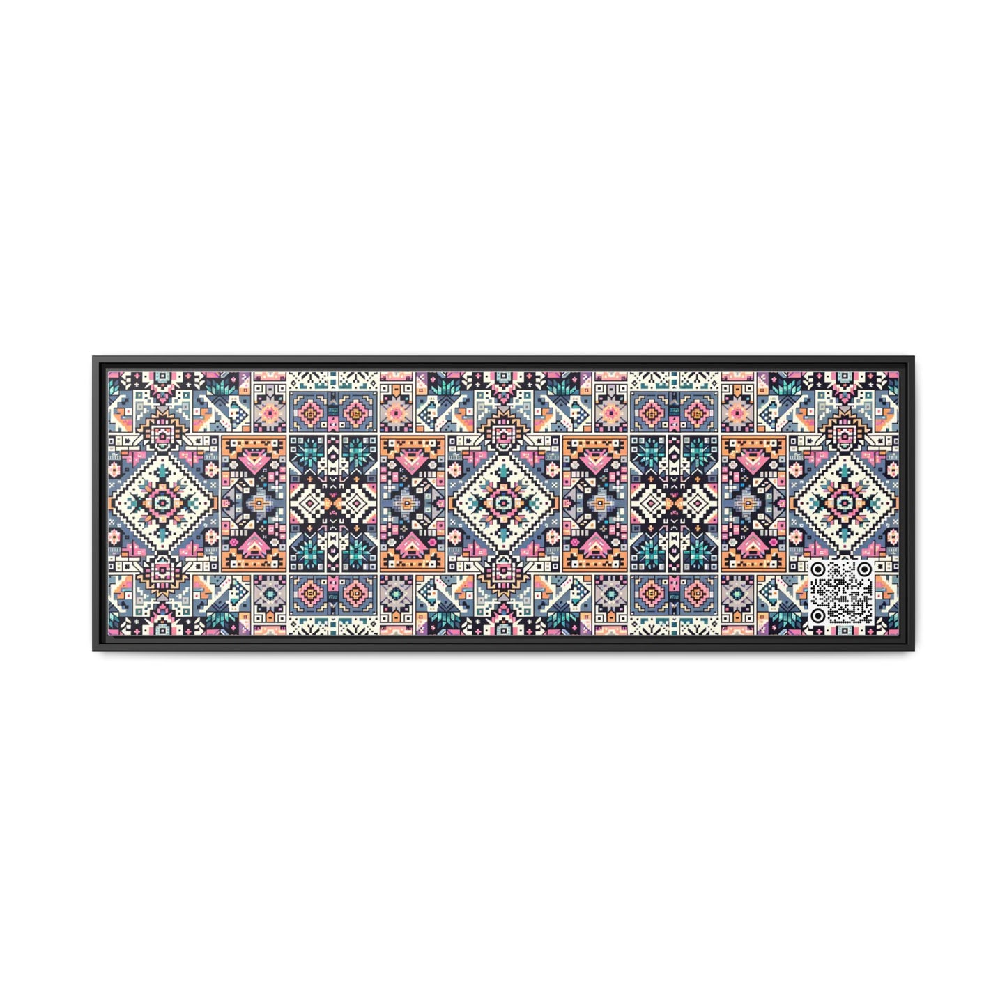 Matte Canvas, Framed (multi-Color) - 8404 Design-01