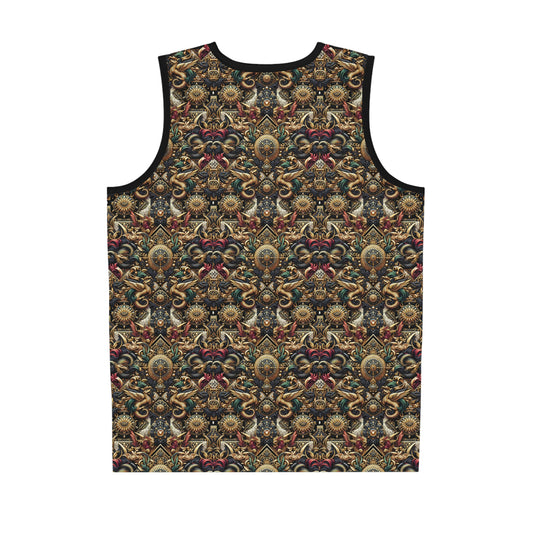 Digital Renaissance Luxurious Streetwear Inspired By Classical Art With a Modern Twist Basketball Jersey - 8404 Design-76