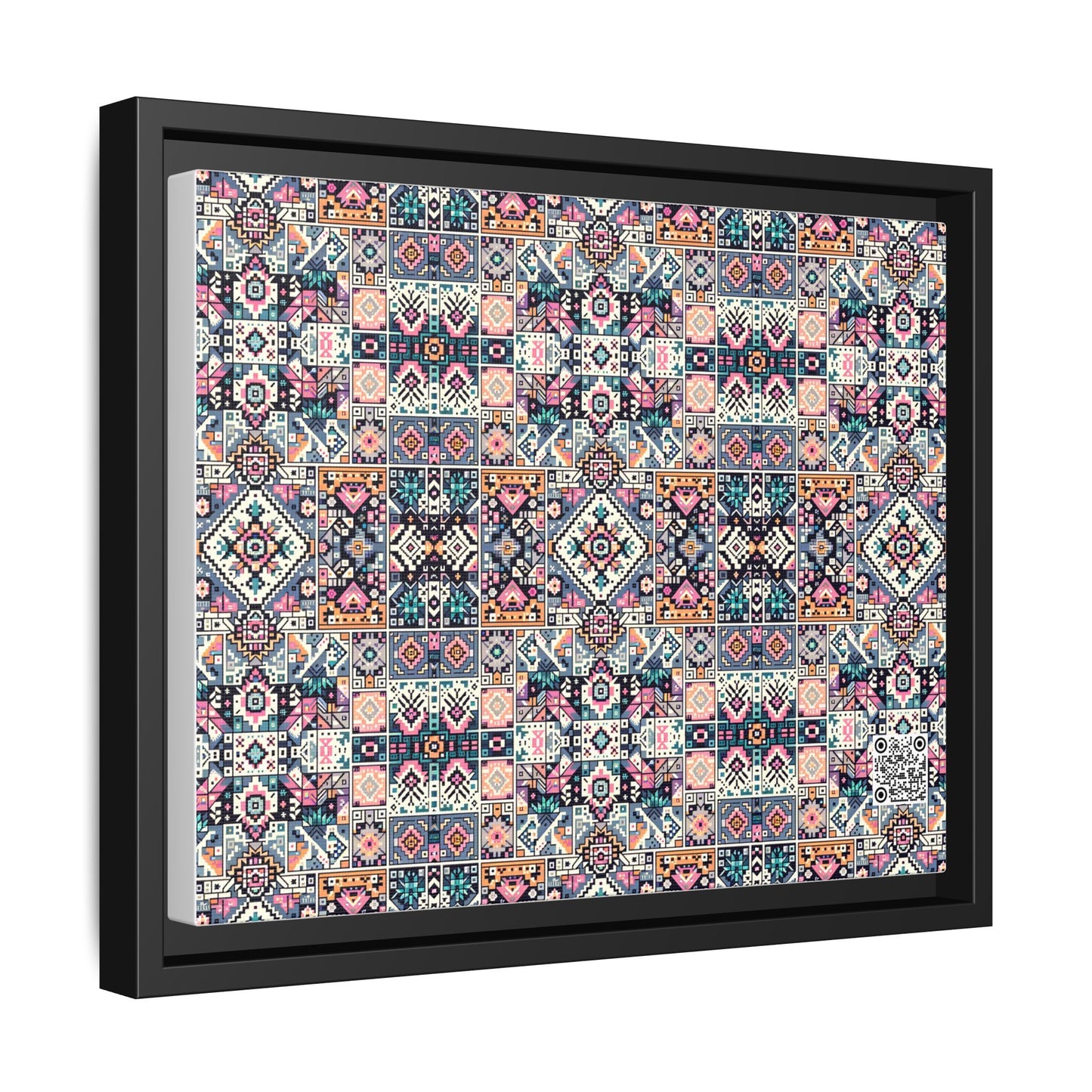 Matte Canvas, Framed (multi-Color) - 8404 Design-01