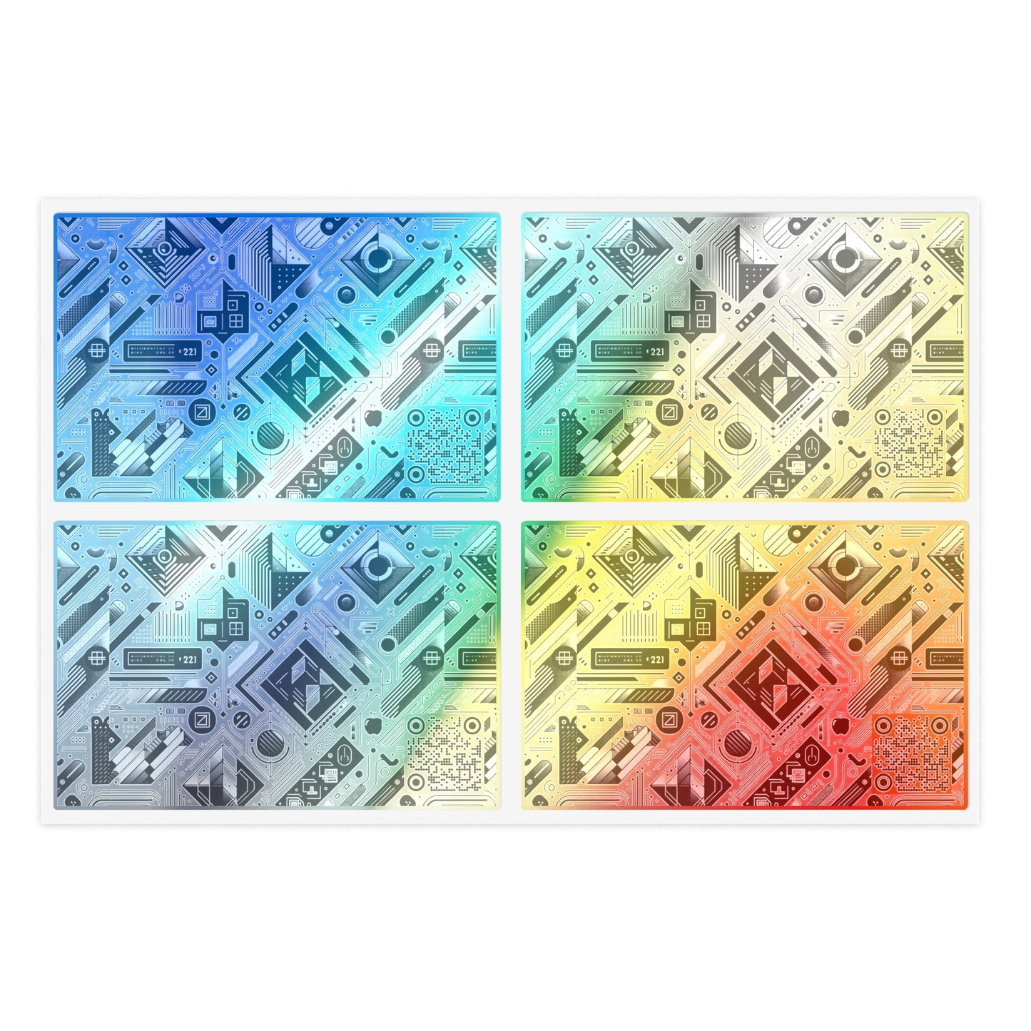 Tech Minimalism Minimalist Tech Sticker Sheets - 8404 Design-72