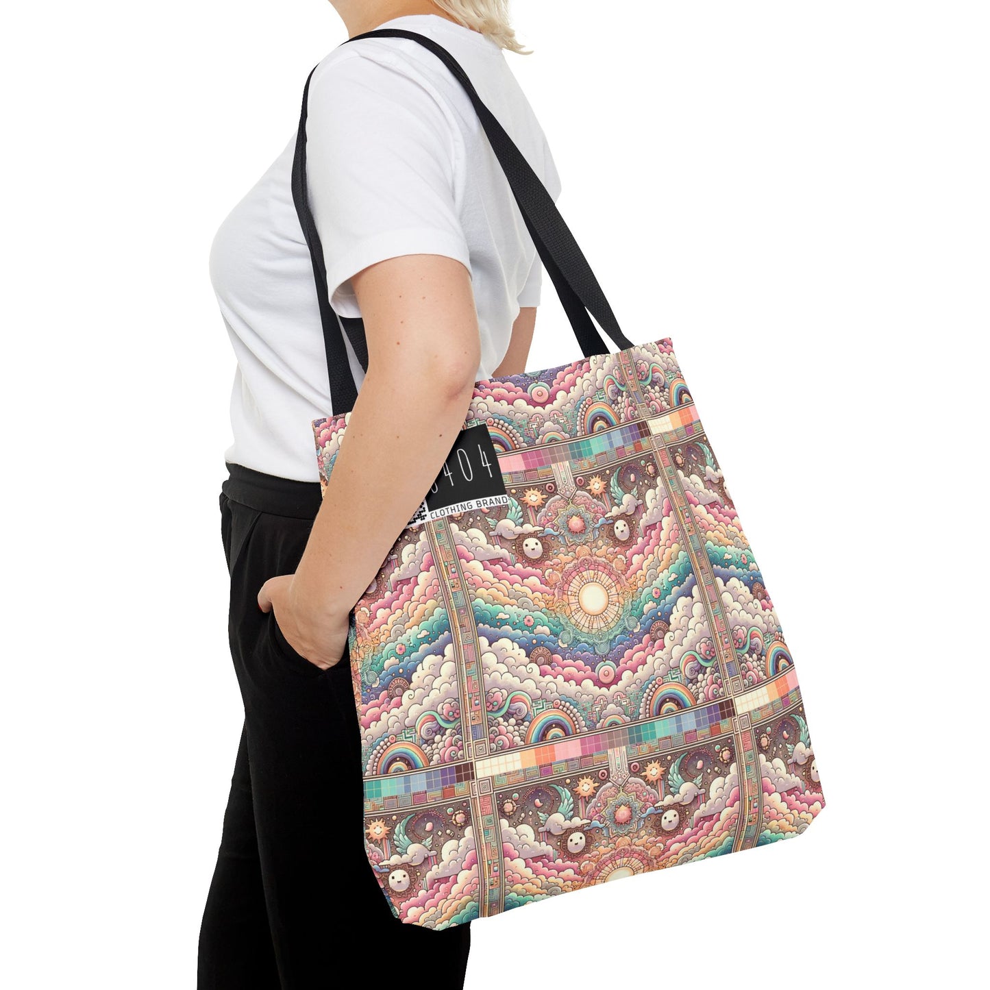 Digital Dreamland Whimsical and Nostalgic Streetwear With a Digital Twist Tote Bag - 8404 Design-56