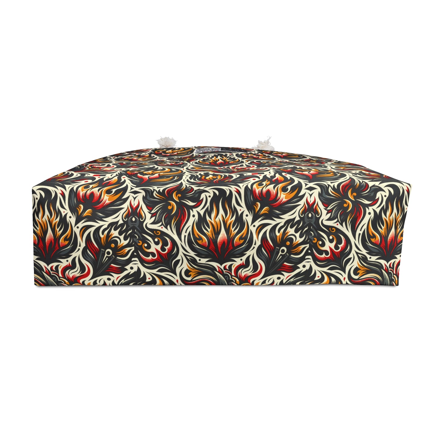 Fire & Flames Bold Streetwear Statement Weekender Bag - 8404 Design-57