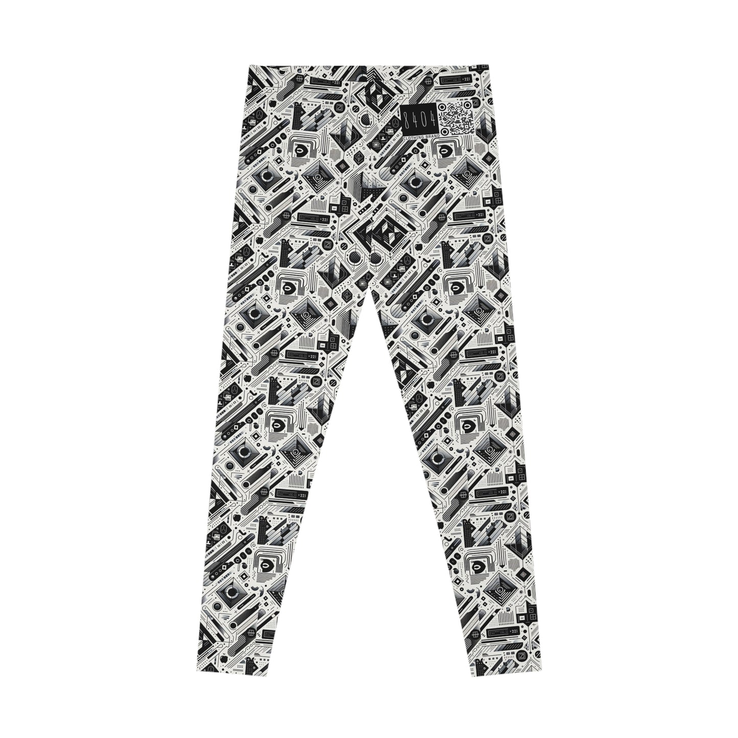 Tech Minimalism Minimalist Tech Stretch Leggings - 8404 Design-72