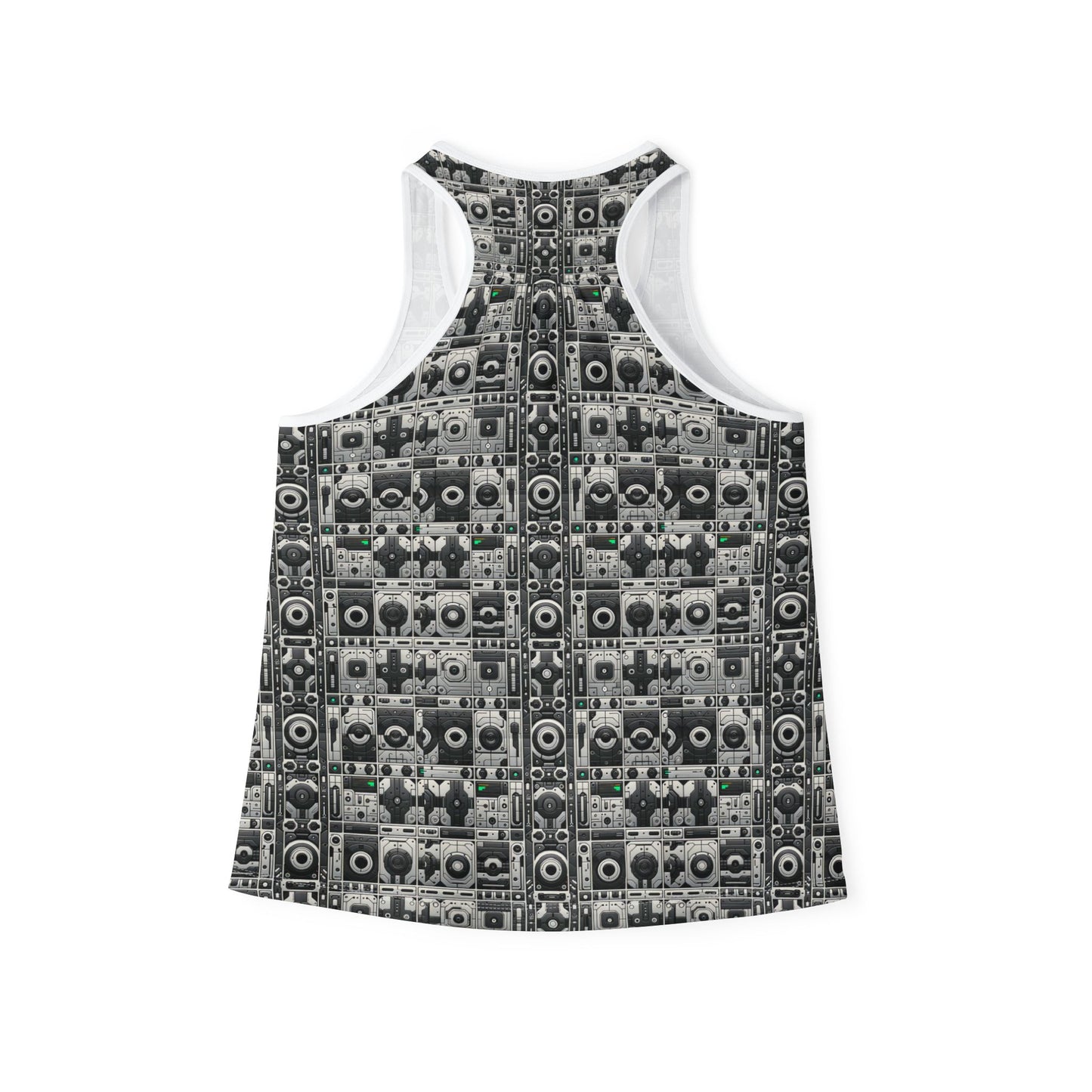 Tech Utility Aesthetics Tech-Forward Minimalism Women's Tank Top - 8404 Design-60