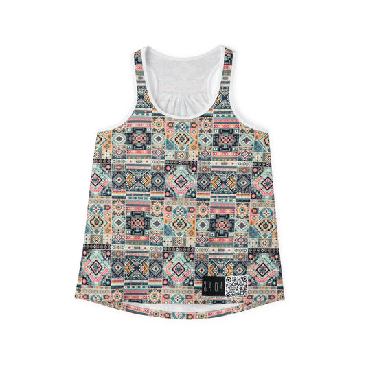 Digital Artisanal Fusion Digital Artisanal Women's Tank Top - 8404 Design-55
