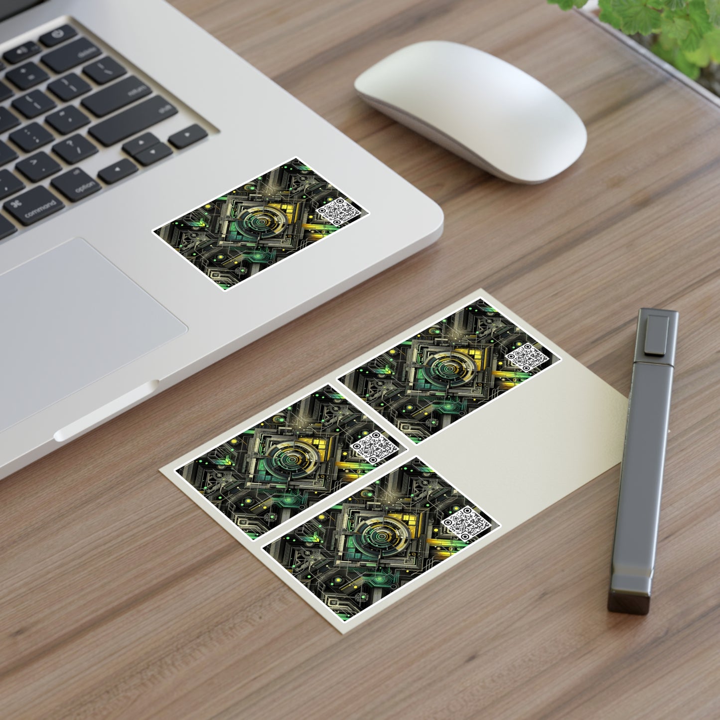 Tech Noir Graphics Tech-Inspired Streetwear Sticker Sheets - 8404 Design-57