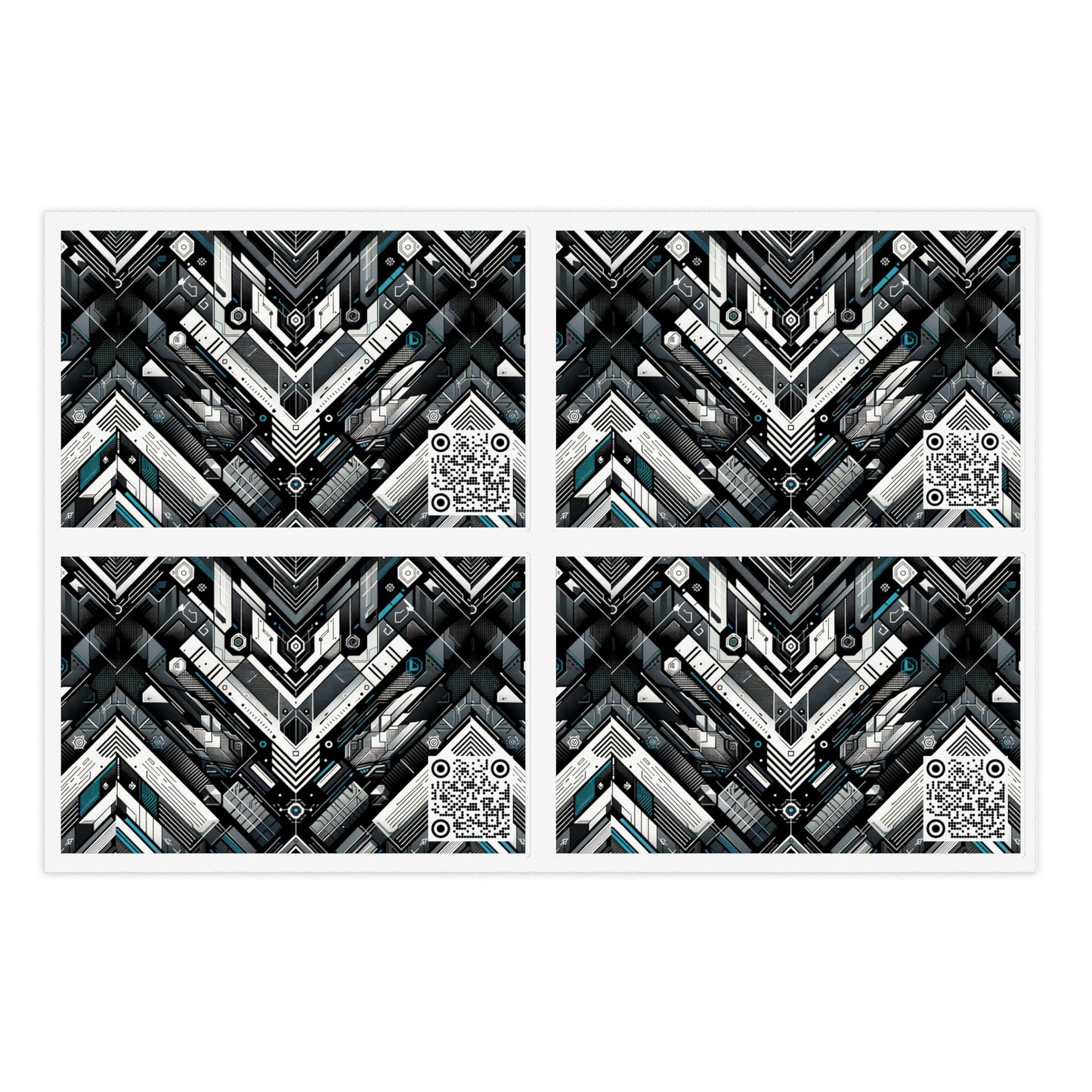 Tech Athletic Fusion Tech-Forward Athletic Sticker Sheets - 8404 Design-63