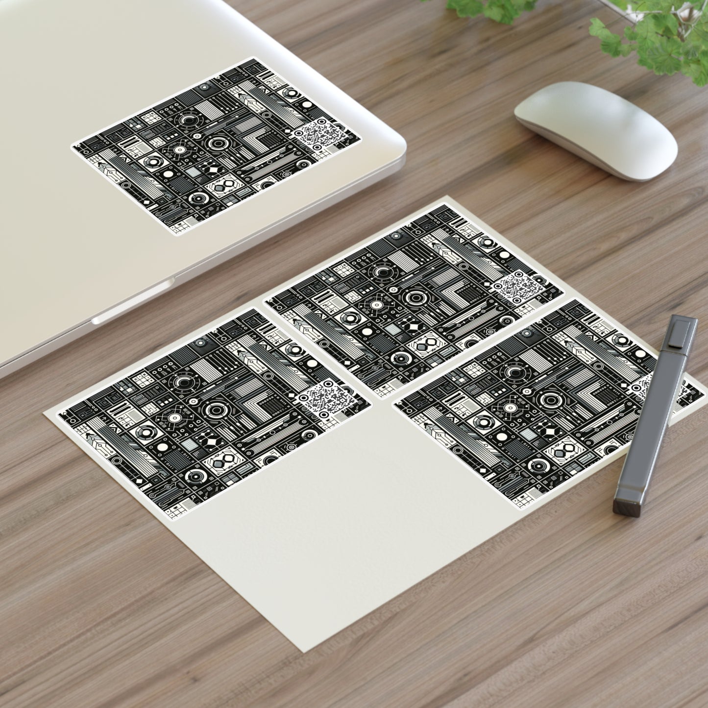 Digital Minimalism Minimalist Tech Sticker Sheets - 8404 Design-62