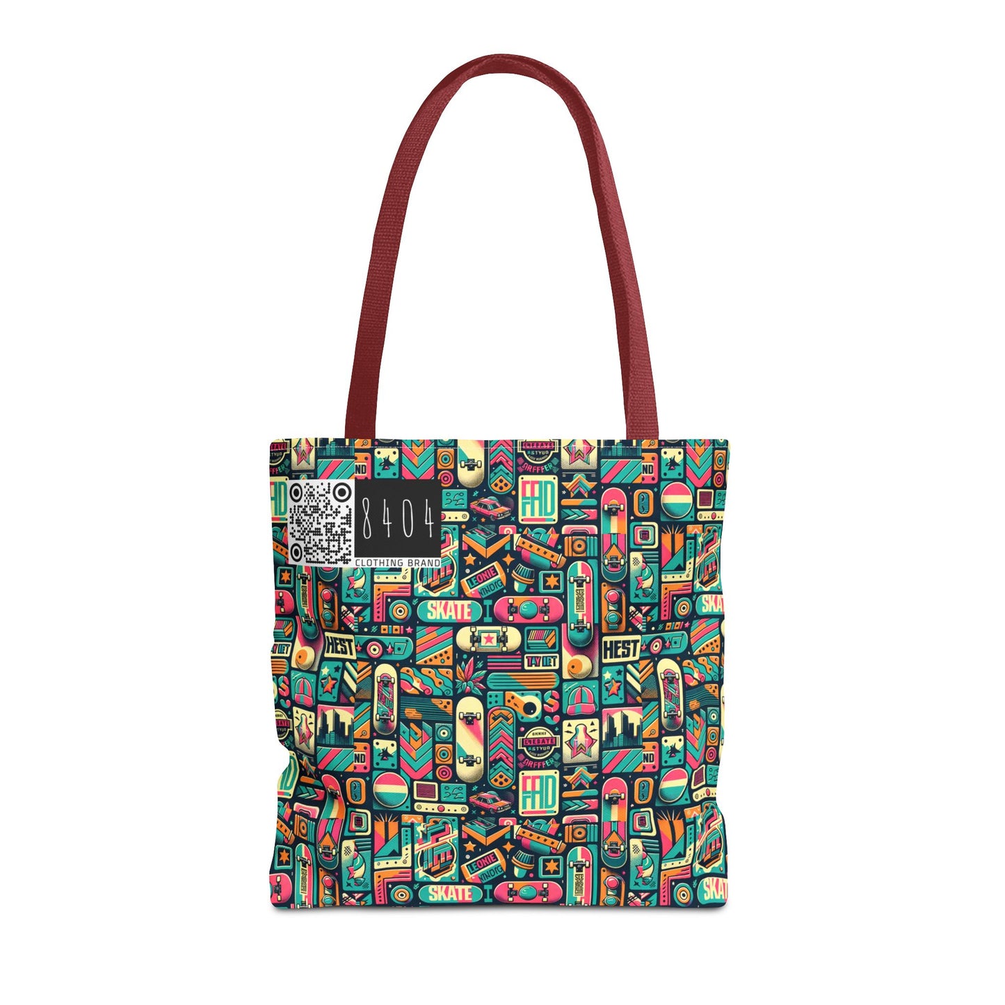 Skate Culture Revival Urban Retro Cool Tote Bag - 8404 Design-61