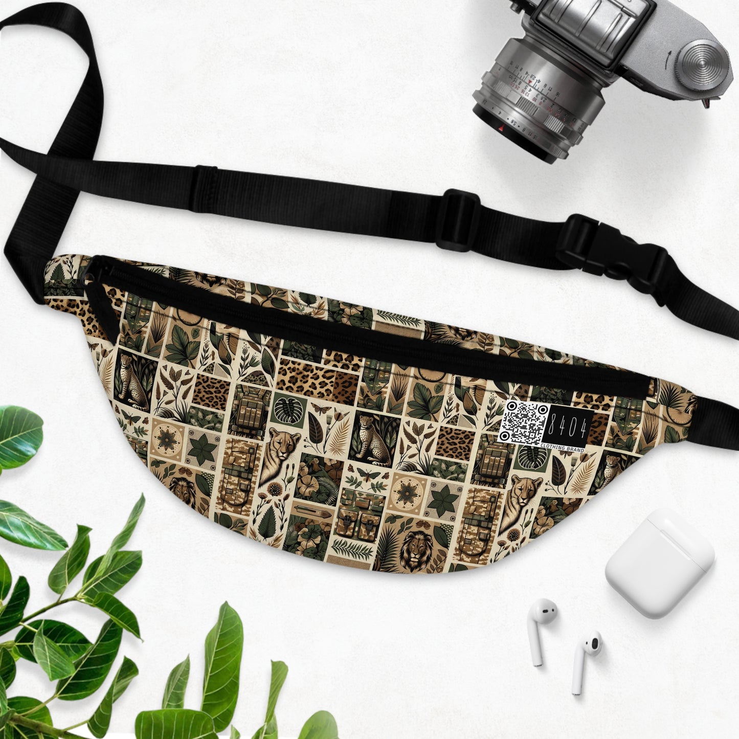 Streetwear Safari Urban Jungle Explorer Fanny Pack - 8404 Design-51
