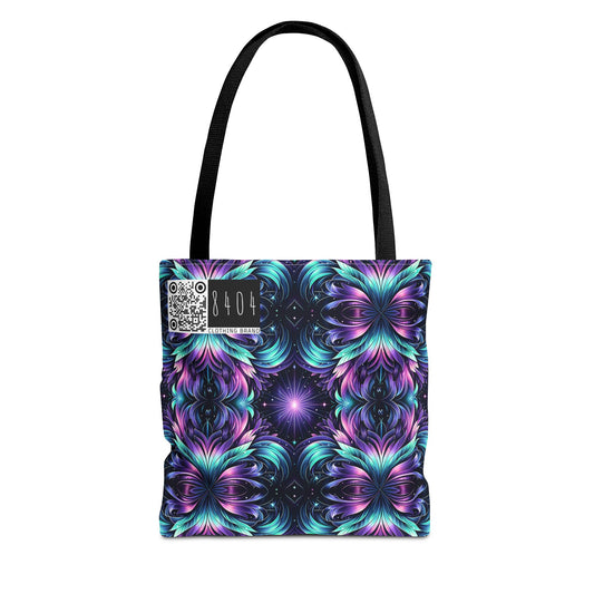 Iridescent Dream Futuristic Tech Tote Bag - 8404 Design-60