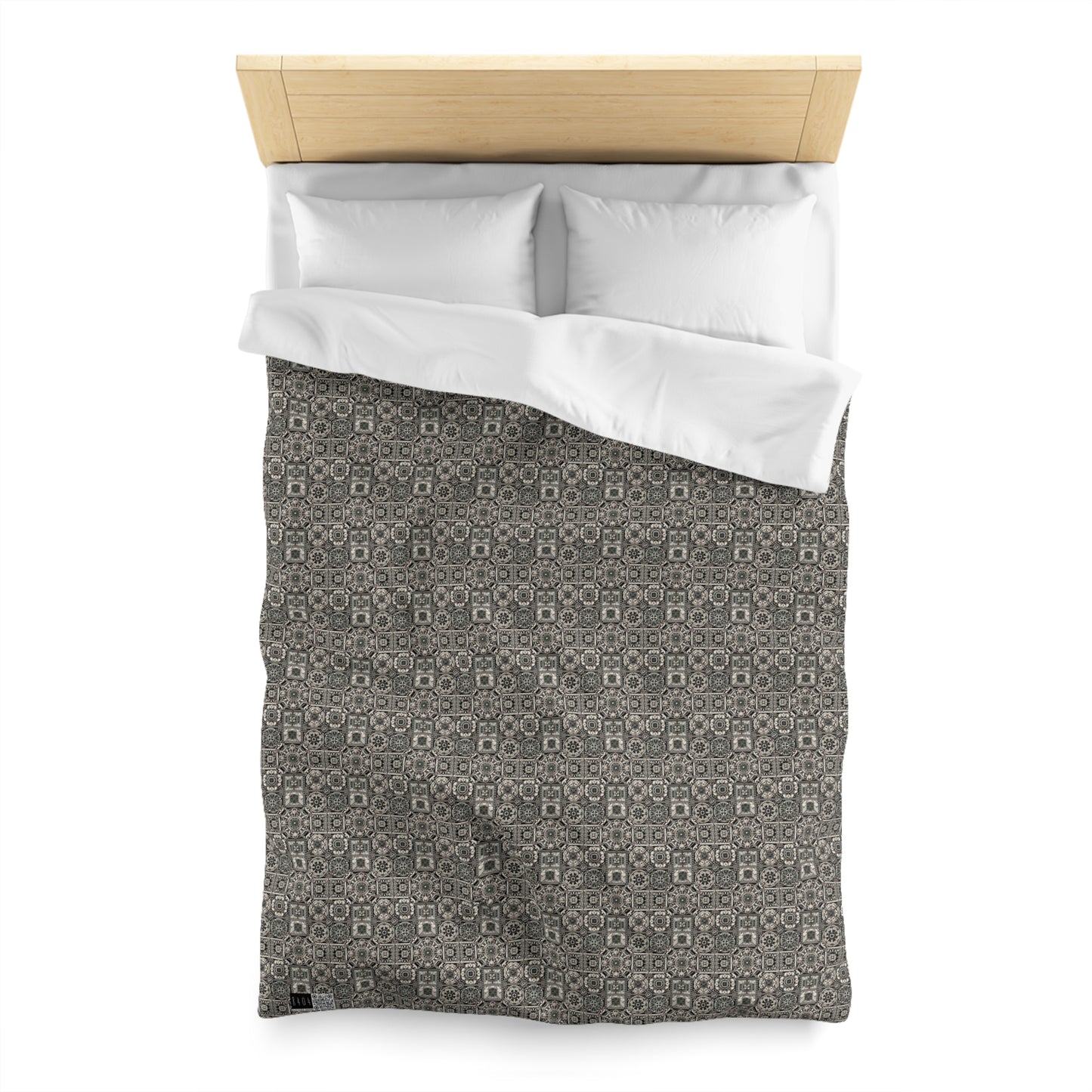 Cyber Garden Party Tech Garden Extravaganza Microfiber Duvet Cover - 8404 Design-45