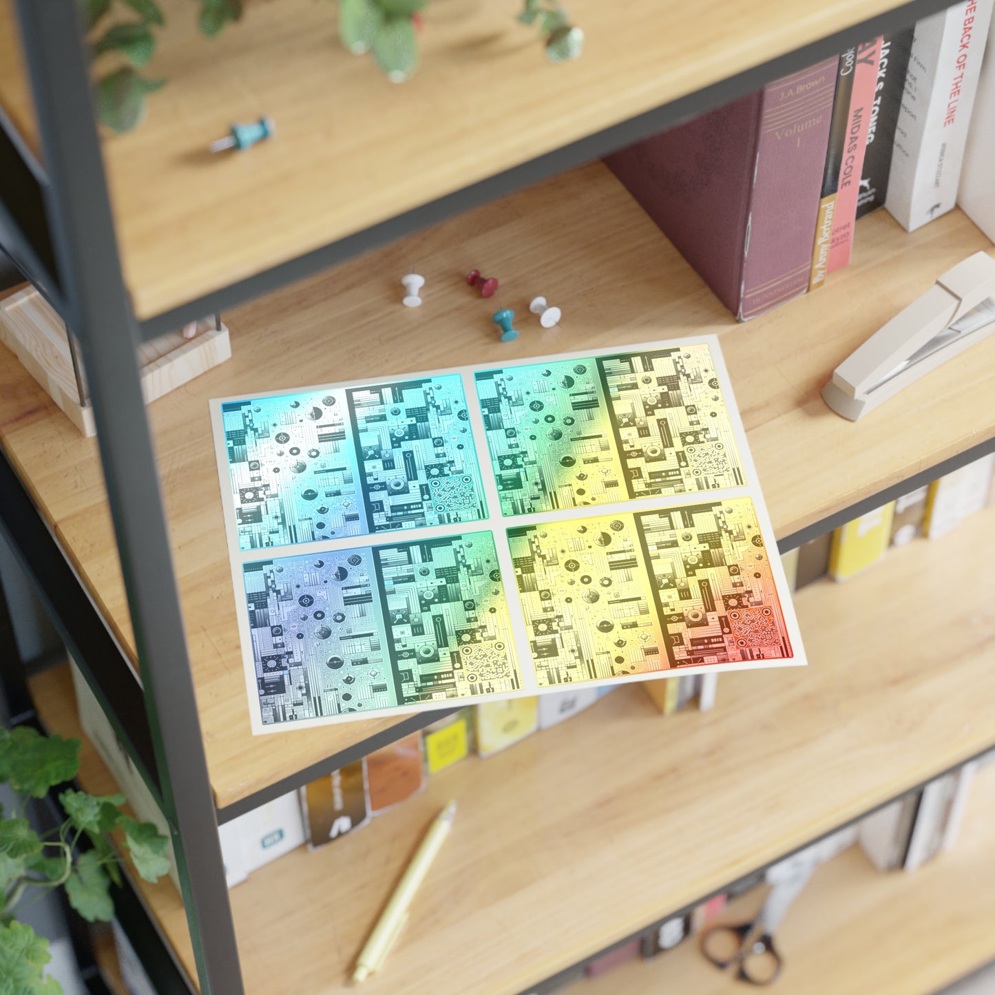 Digital Minimalism Minimalist Tech Sticker Sheets - 8404 Design-66