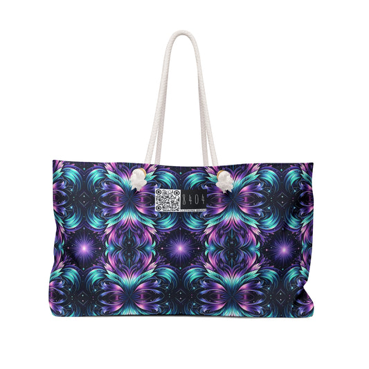 Iridescent Dream Futuristic Tech Weekender Bag - 8404 Design-60
