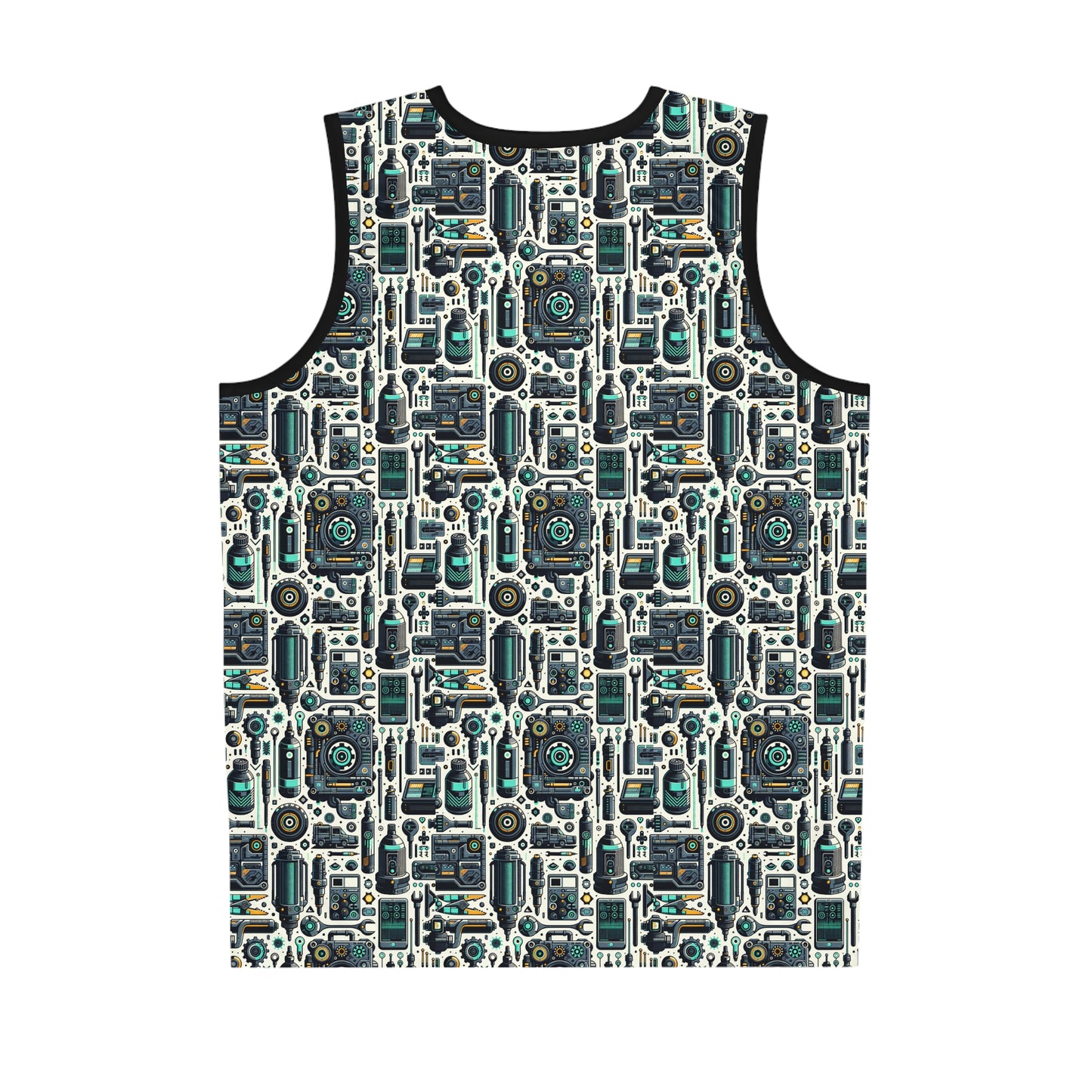 Tech Utility Fusion Modern Tech Streetwear Basketball Jersey - 8404 Design-53