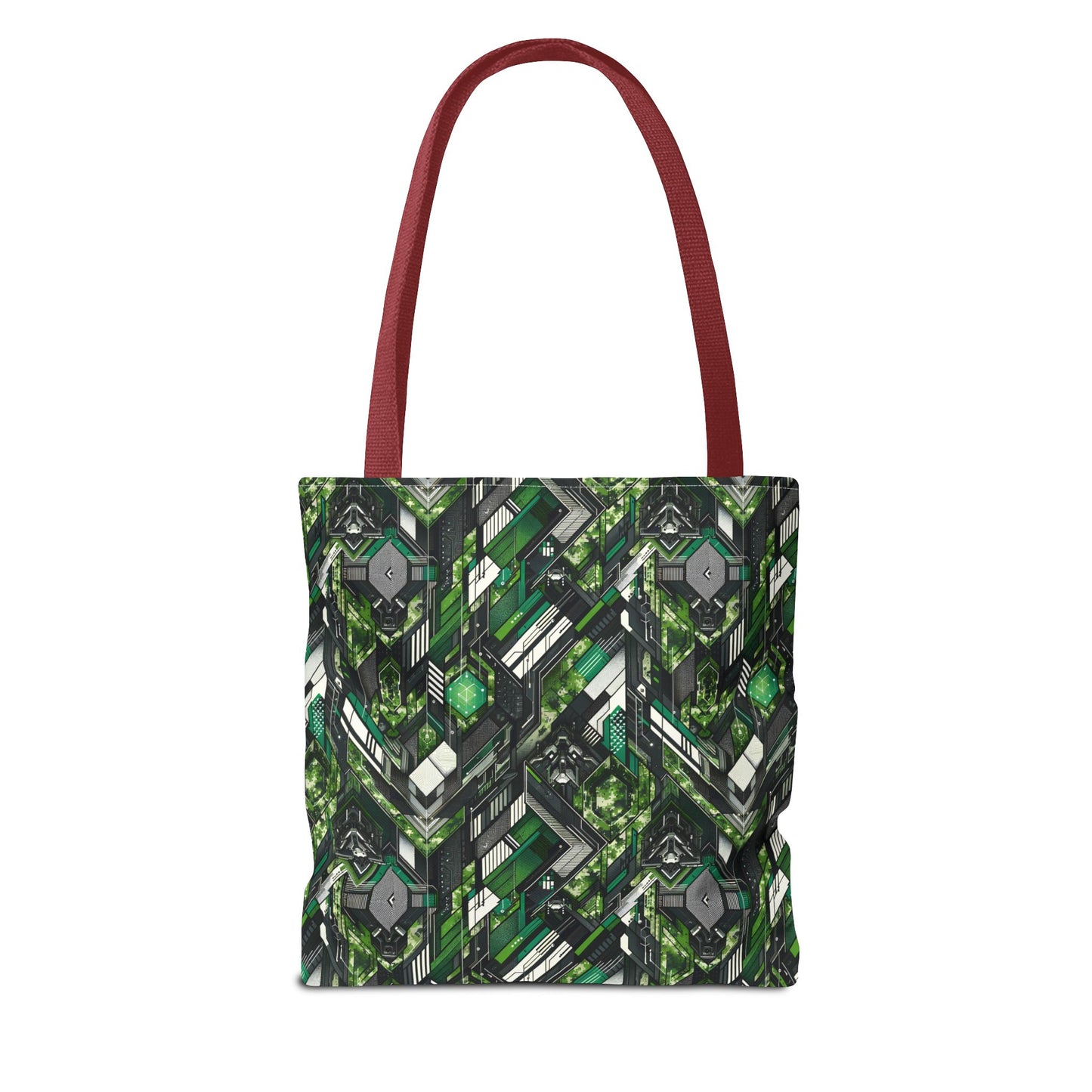 Tech Camo Fusion Tech-Forward Streetwear With a Futuristic Edge Tote Bag - 8404 Design-58