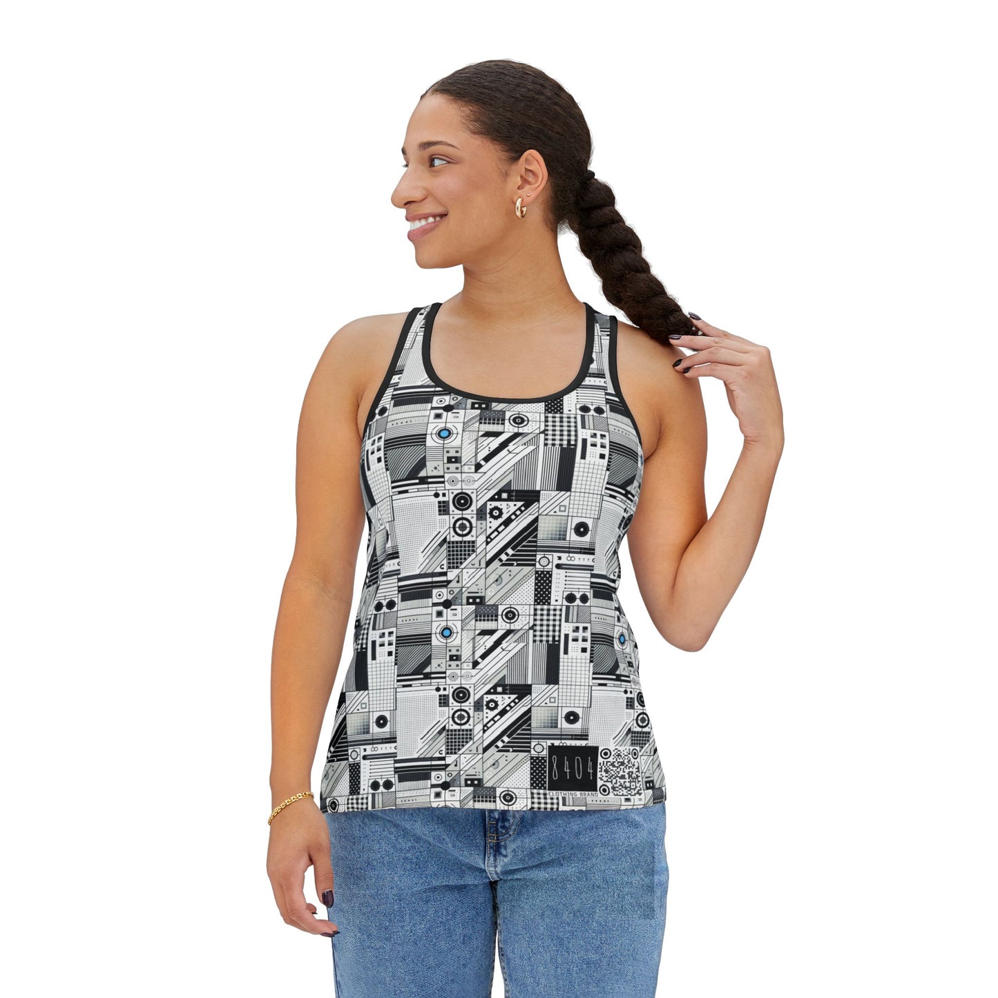 Digital Minimalism Minimalist Tech Women's Tank Top - 8404 Design-52